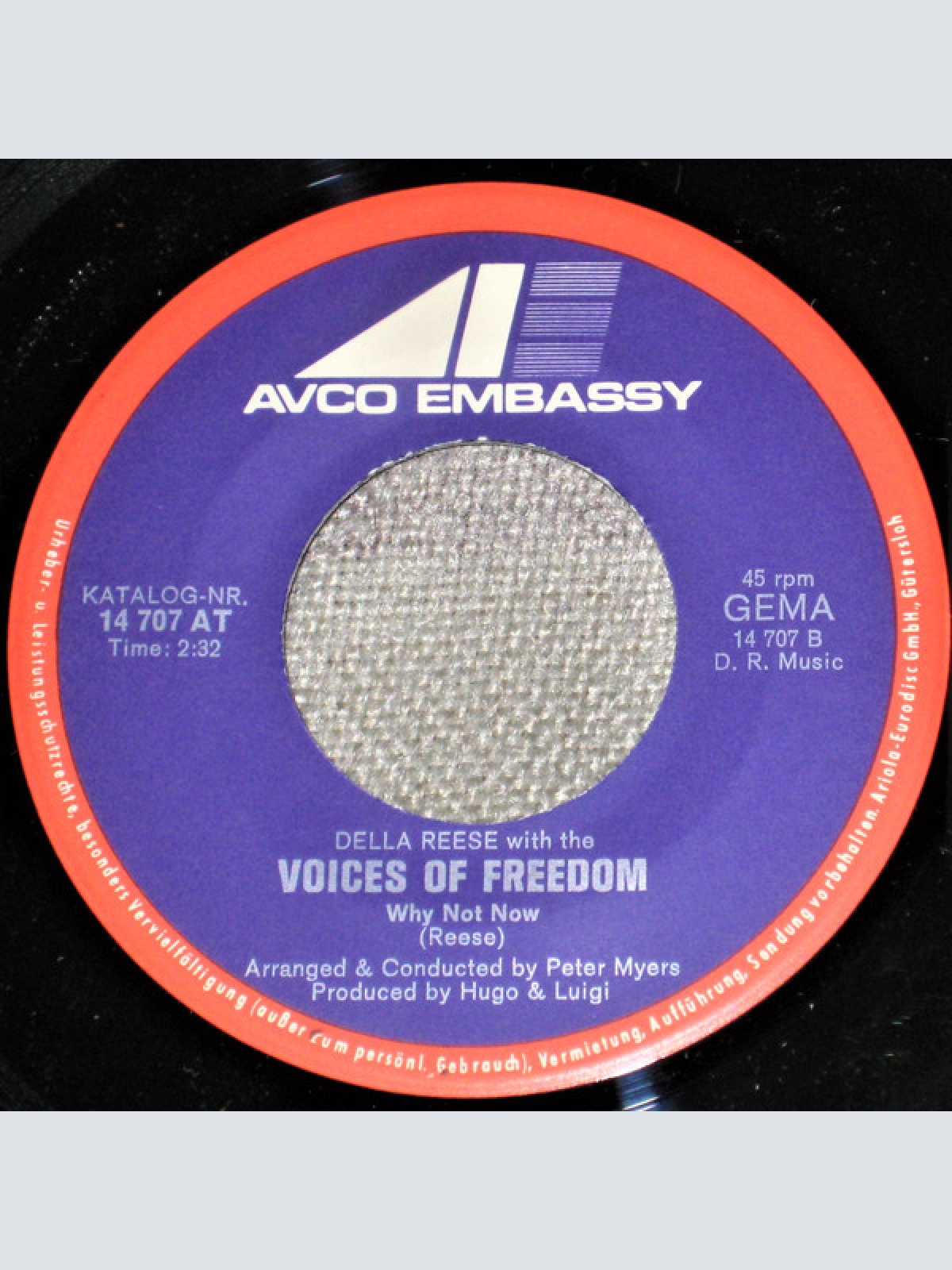 Vinyl / Della Reese With The Voices Of Freedom (2) - Simple Song Of Freedom