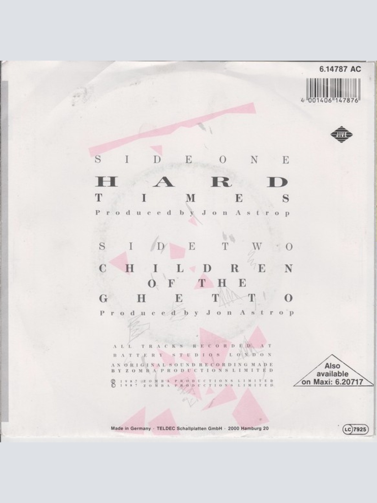 Vinyl / The Real Thing - Hard Times