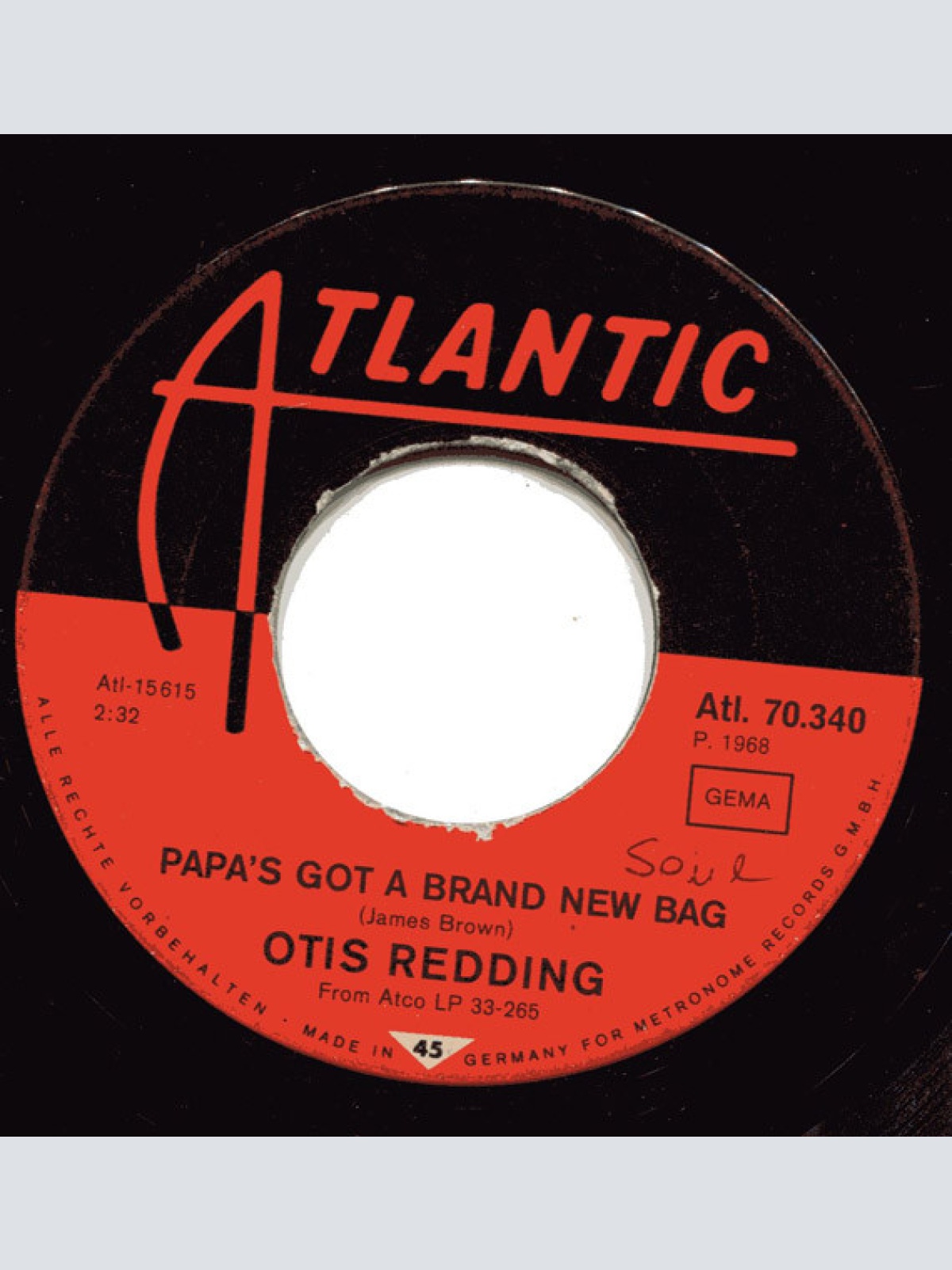 Vinyl / Otis Redding - Papa's Got A Brand New Bag