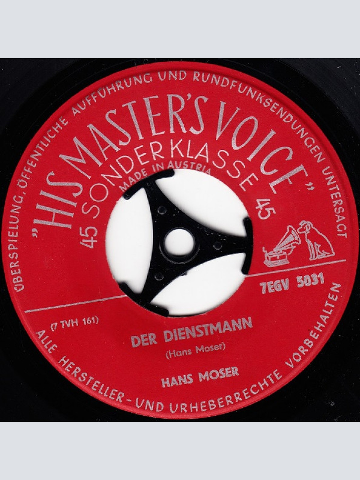 Vinyl / Hans Moser - Der Dienstmann