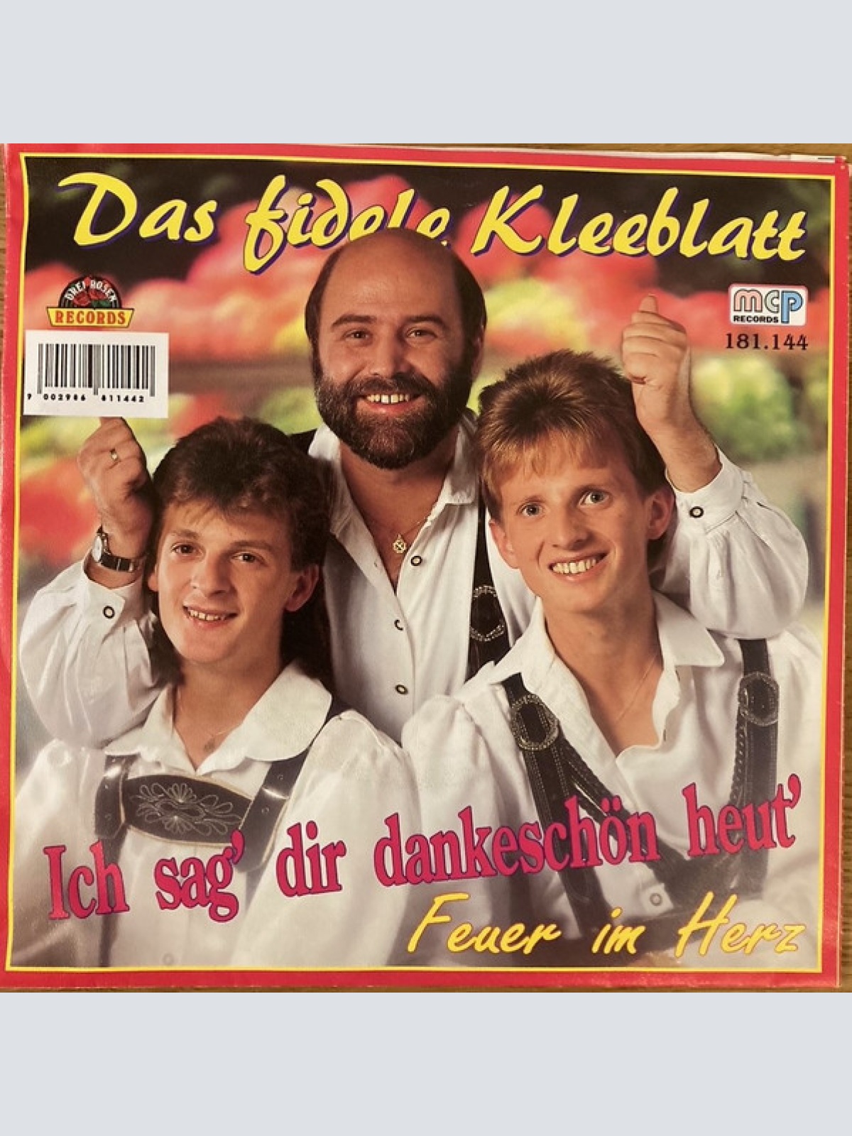 Vinyl / Das Fidele Kleeblatt - Ich Sag' Dir Dankeschön Heut'