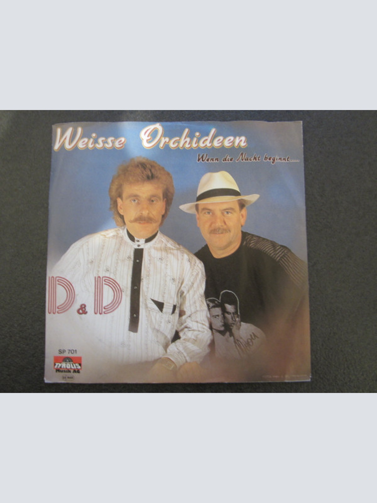 Vinyl / D & D (3) - Weisse Orchideen