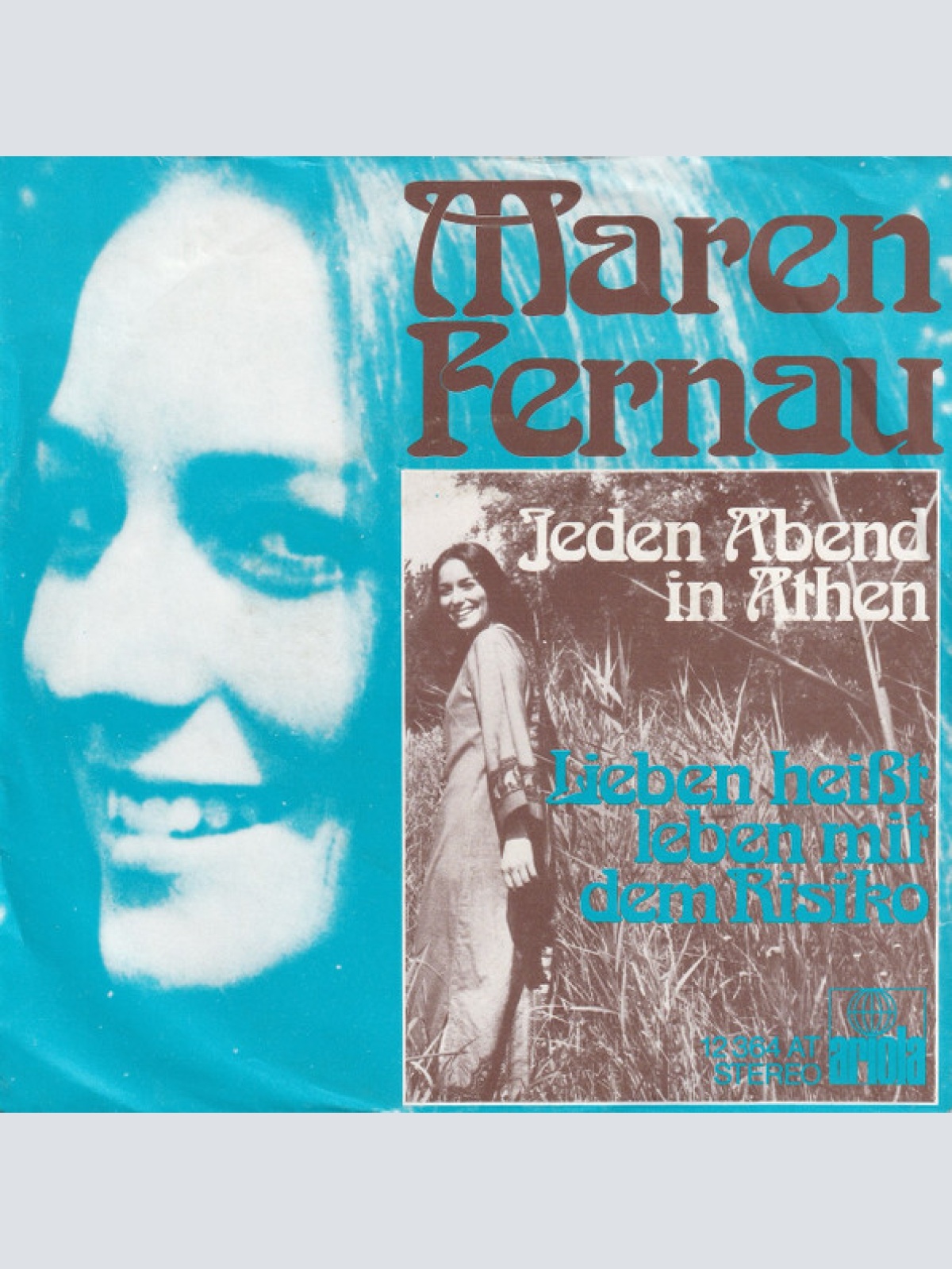 Vinyl / Maren Fernau - Jeden Abend In Athen / Lieben Heißt Leben Mit Dem Risiko