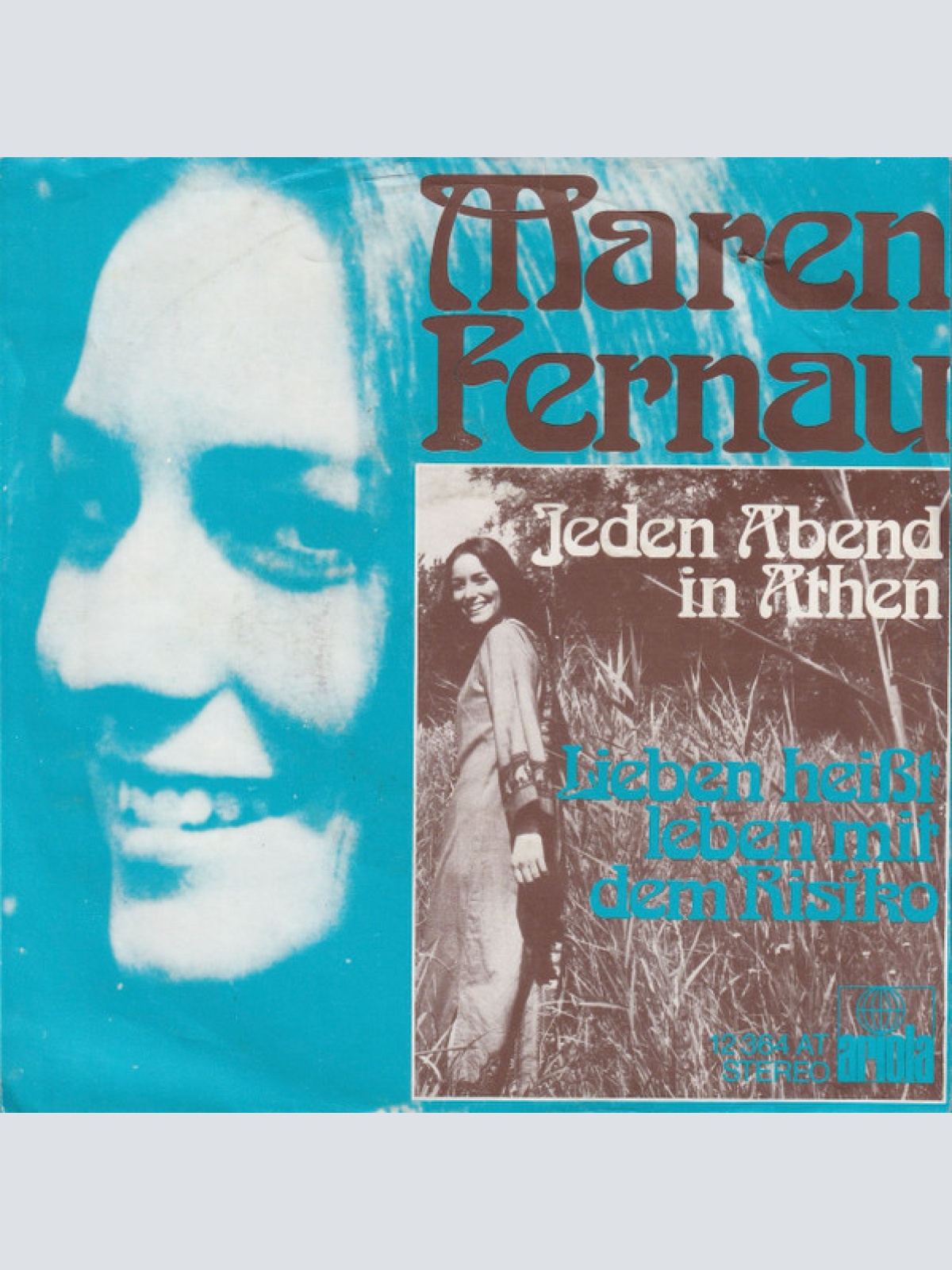 Vinyl / Maren Fernau - Jeden Abend In Athen / Lieben Heißt Leben Mit Dem Risiko