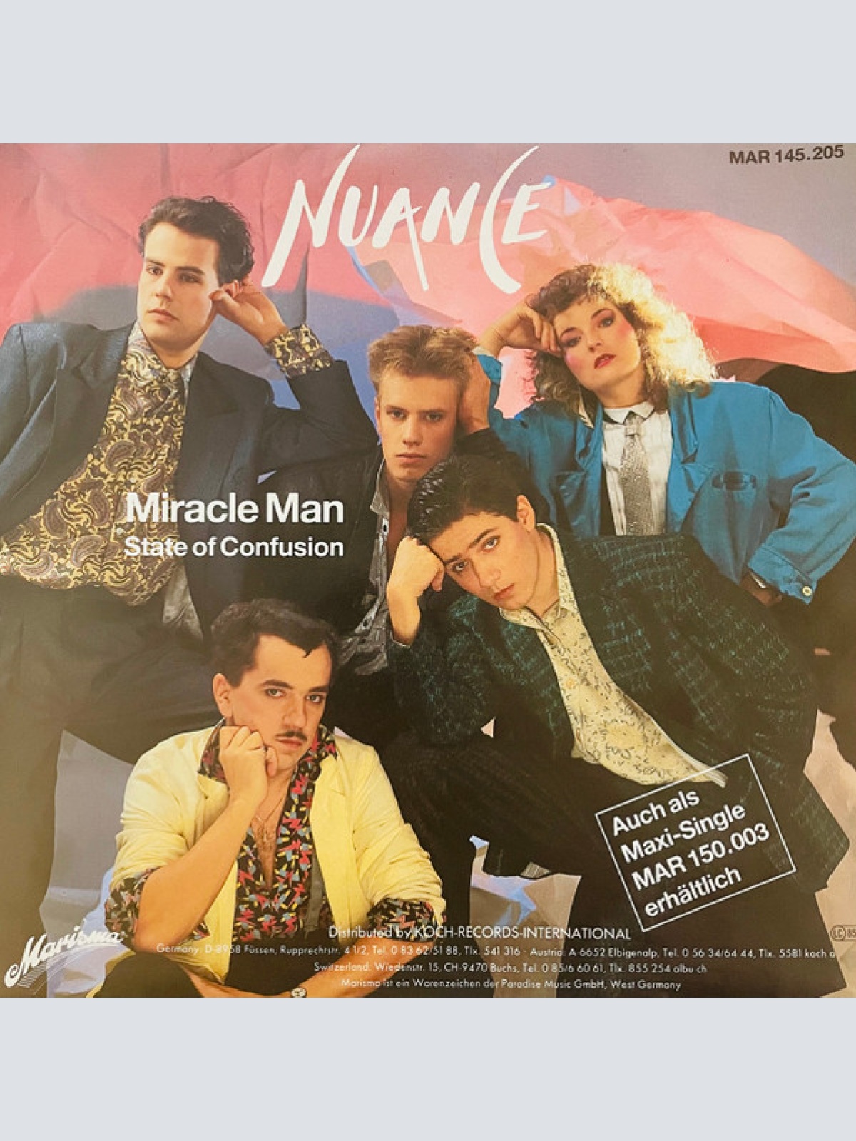 Vinyl / Nuance (8) - Miracle Man