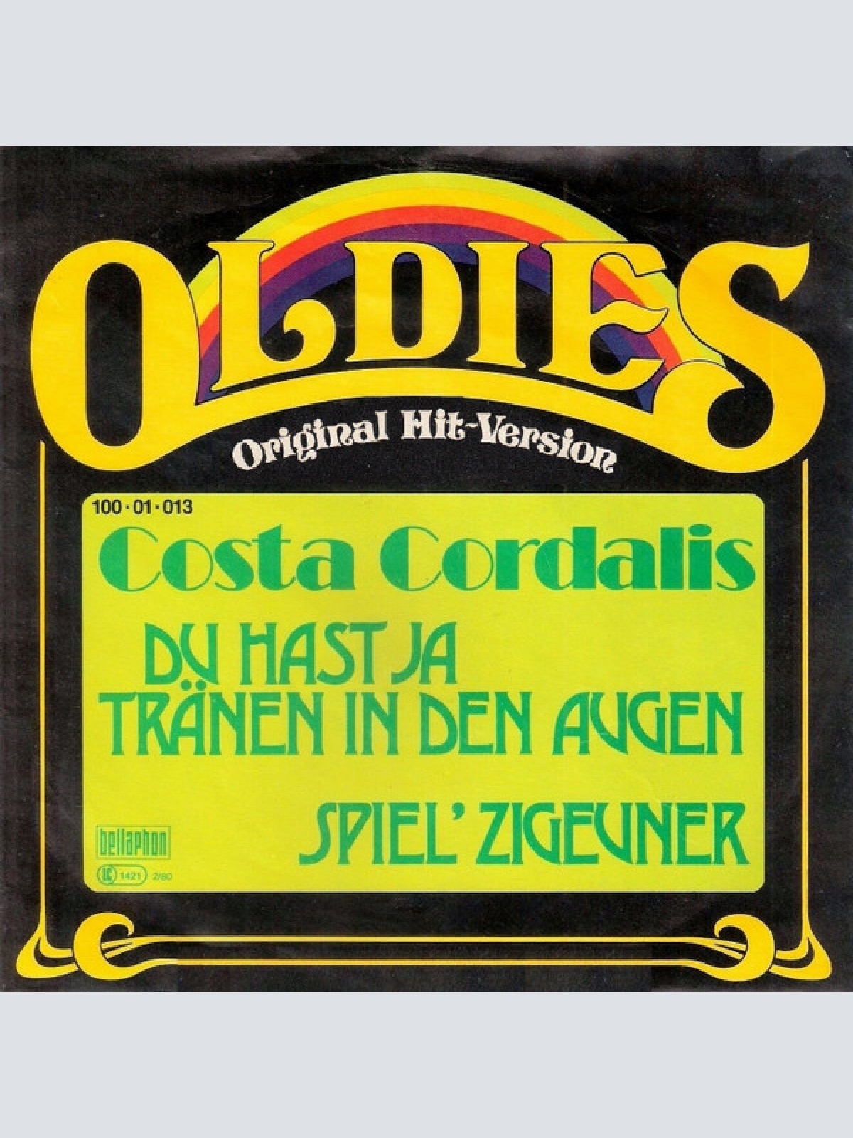 Vinyl / Costa Cordalis - Du Hast Ja Tränen In Den Augen