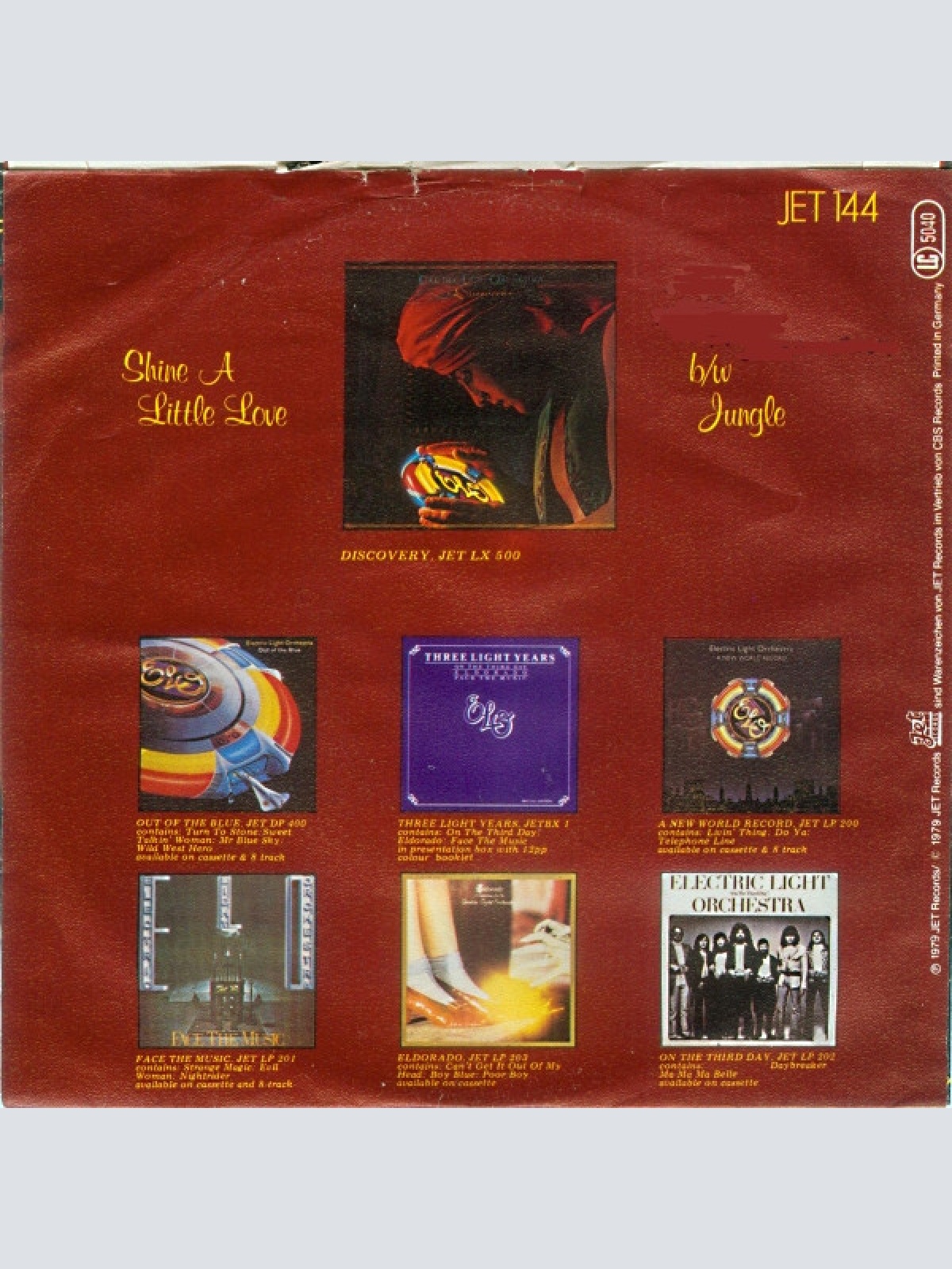 Vinyl / Electric Light Orchestra - Shine A Little Love