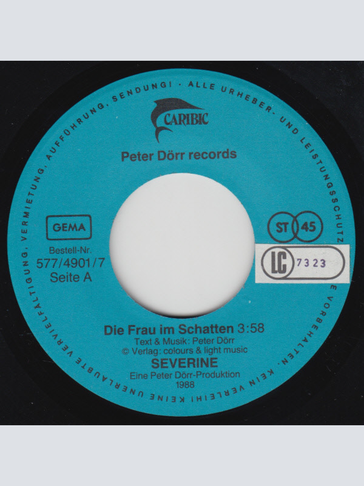 Vinyl / Séverine - Die Frau Im Schatten