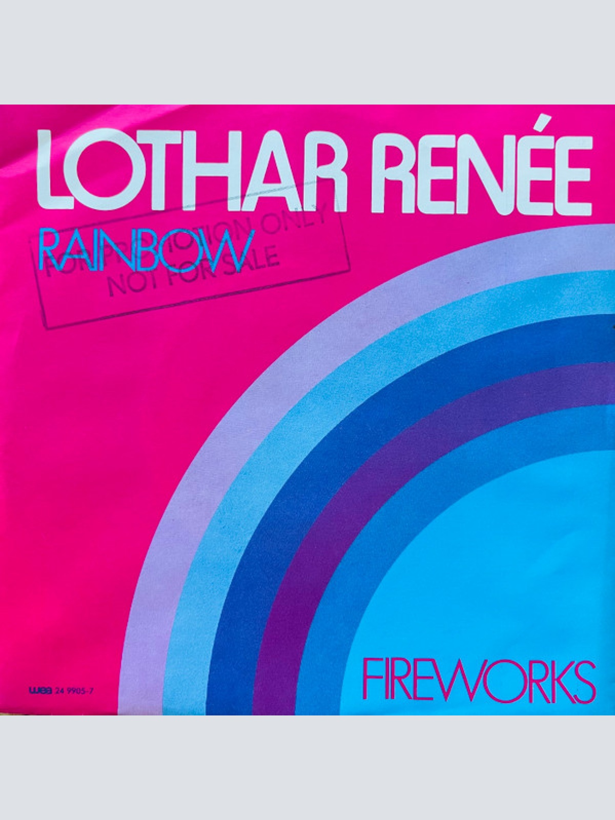 Vinyl / Lothar Renee - Rainbow / Fireworks