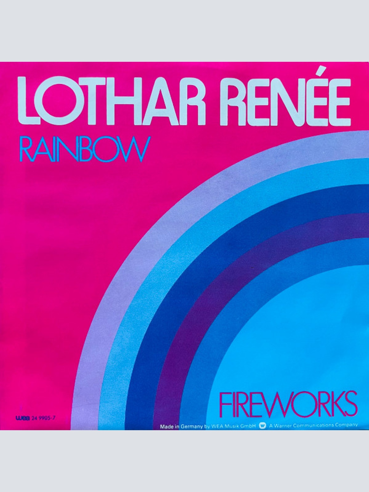 Vinyl / Lothar Renee - Rainbow / Fireworks