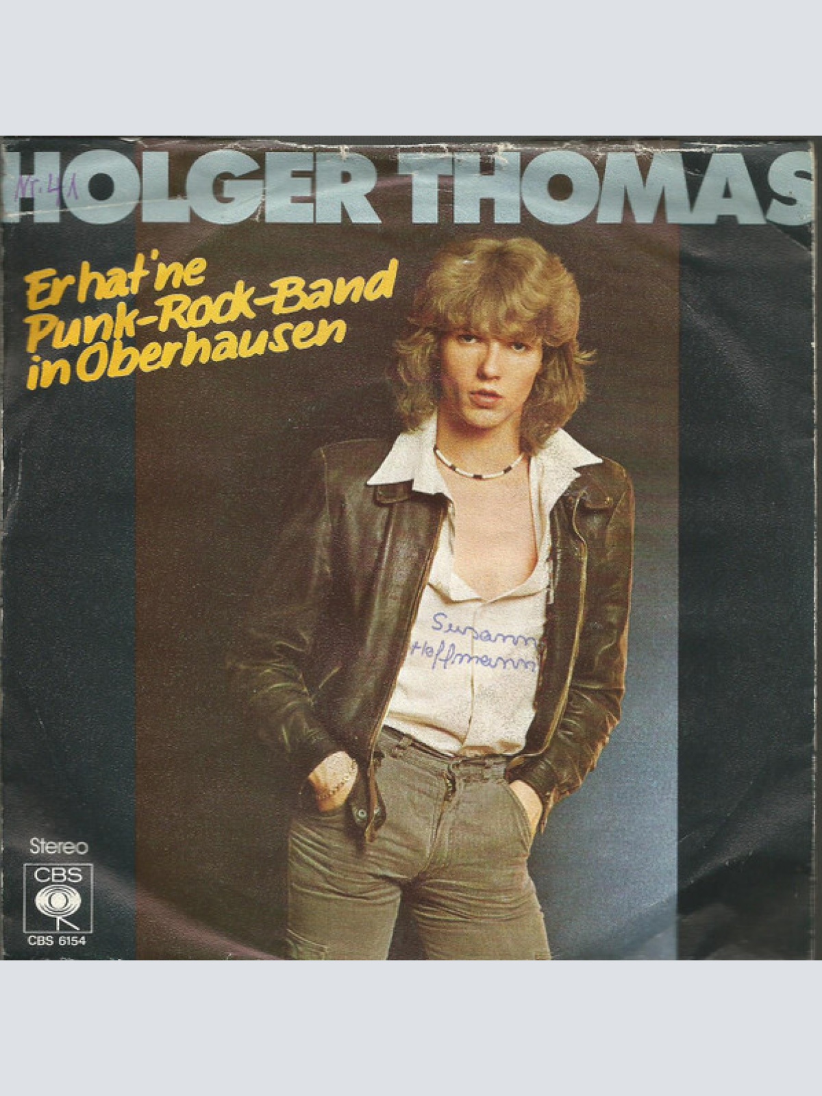 Vinyl / Holger Thomas - Er Hat 'Ne Punk-Rock-Band In Oberhausen