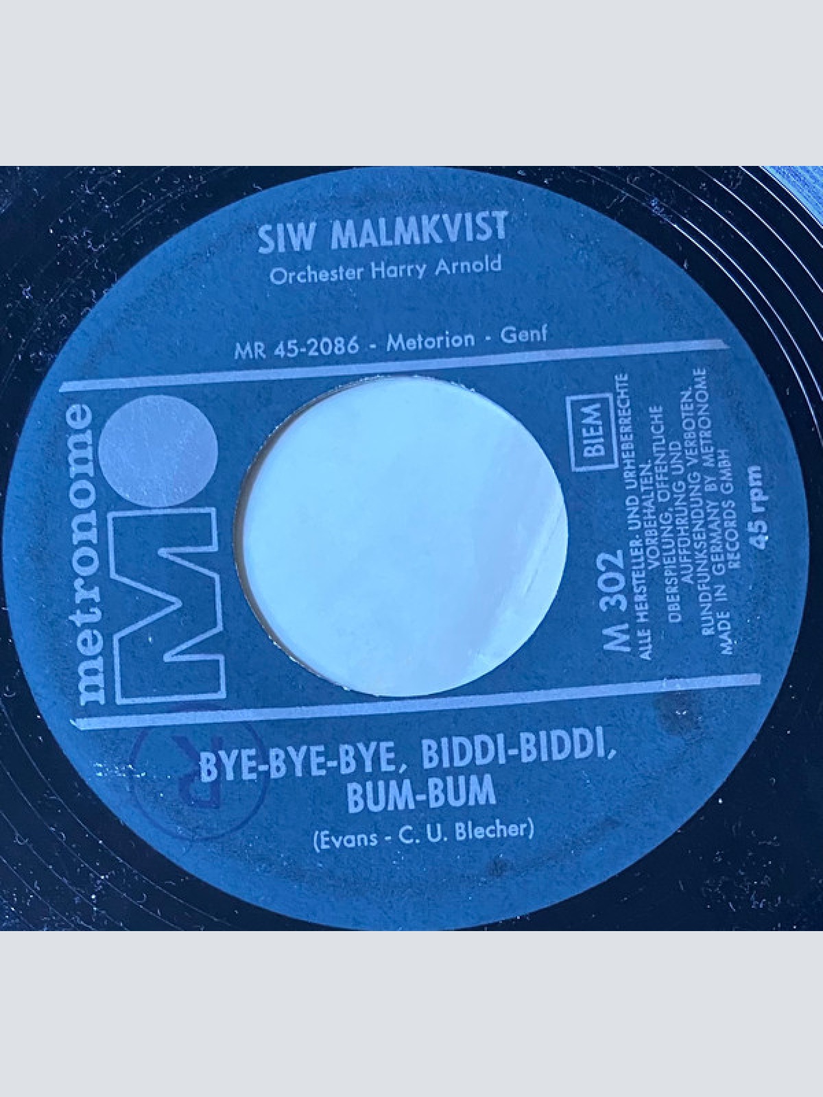 Vinyl / Siw Malmkvist - Jimmy Verzeih' Mir Noch Einmal / Bye-Bye-Bye, Biddi-Biddi, Bum-Bum