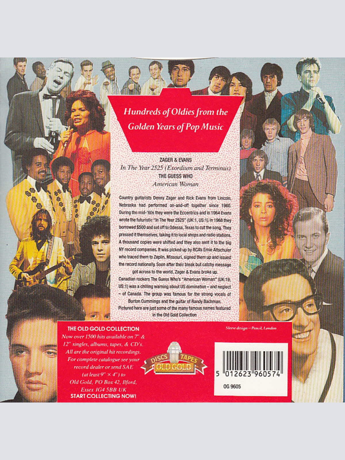 Vinyl / Zager & Evans / The Guess Who - In The Year 2525 / American Woman