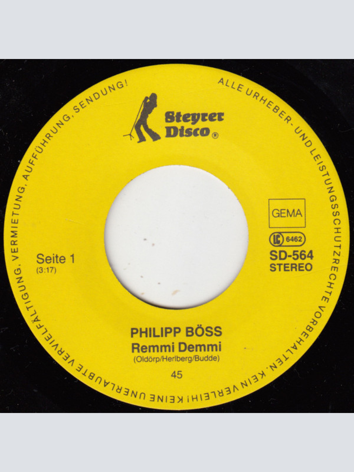 Vinyl / Philipp Böss - Remmi Demmi