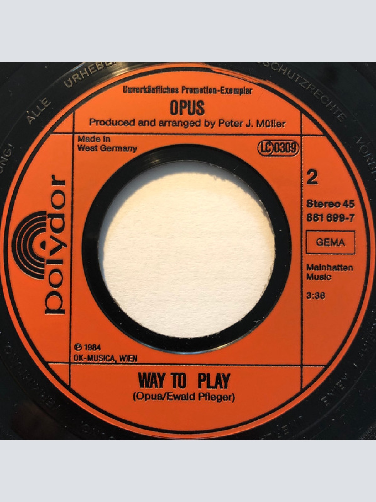 Vinyl / Opus - Up And Down