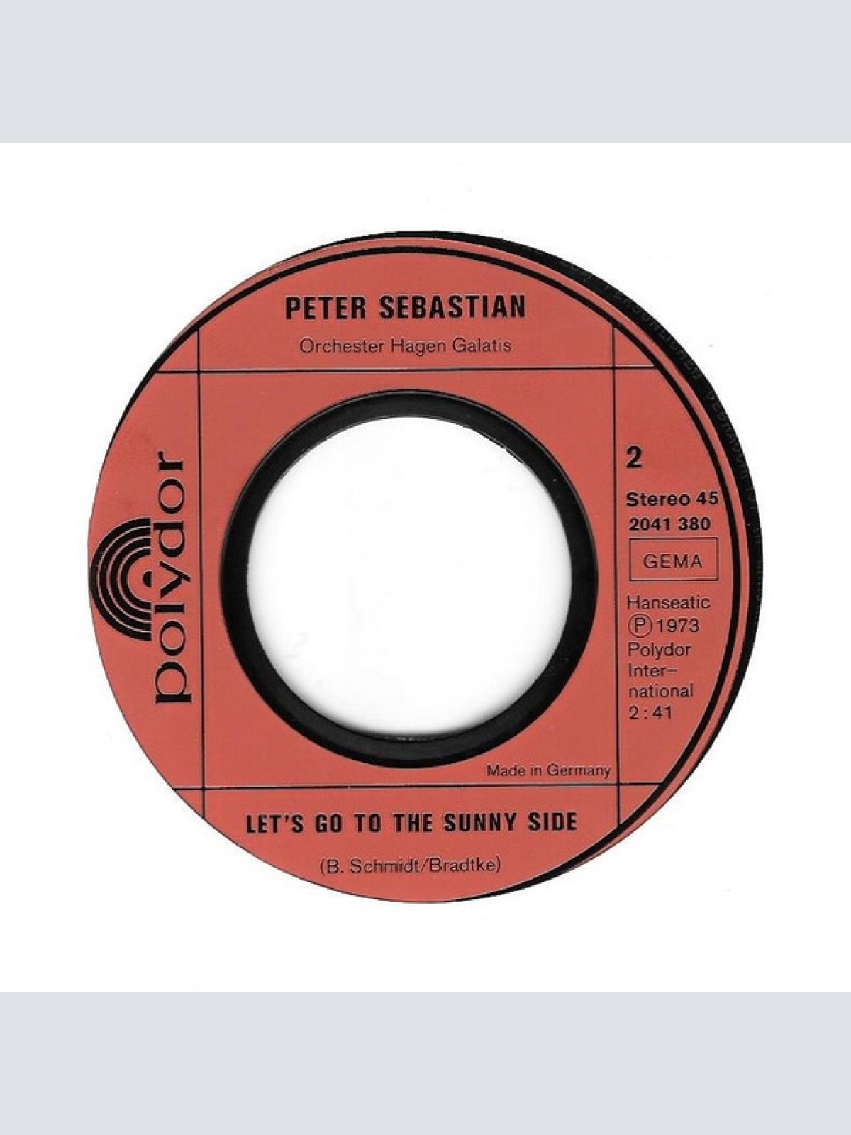 Vinyl / Peter Sebastian (3) - Alle Menschen Haben Träume