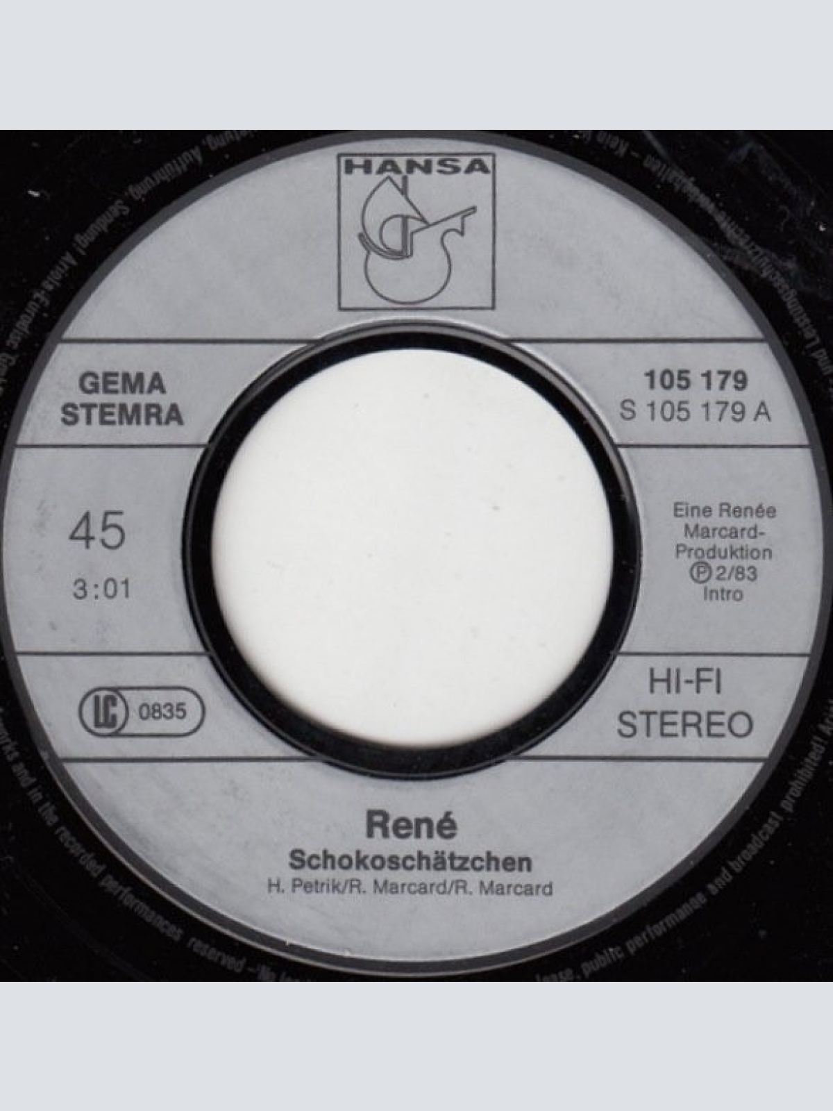 Vinyl / René (27) - Schokoschätzchen