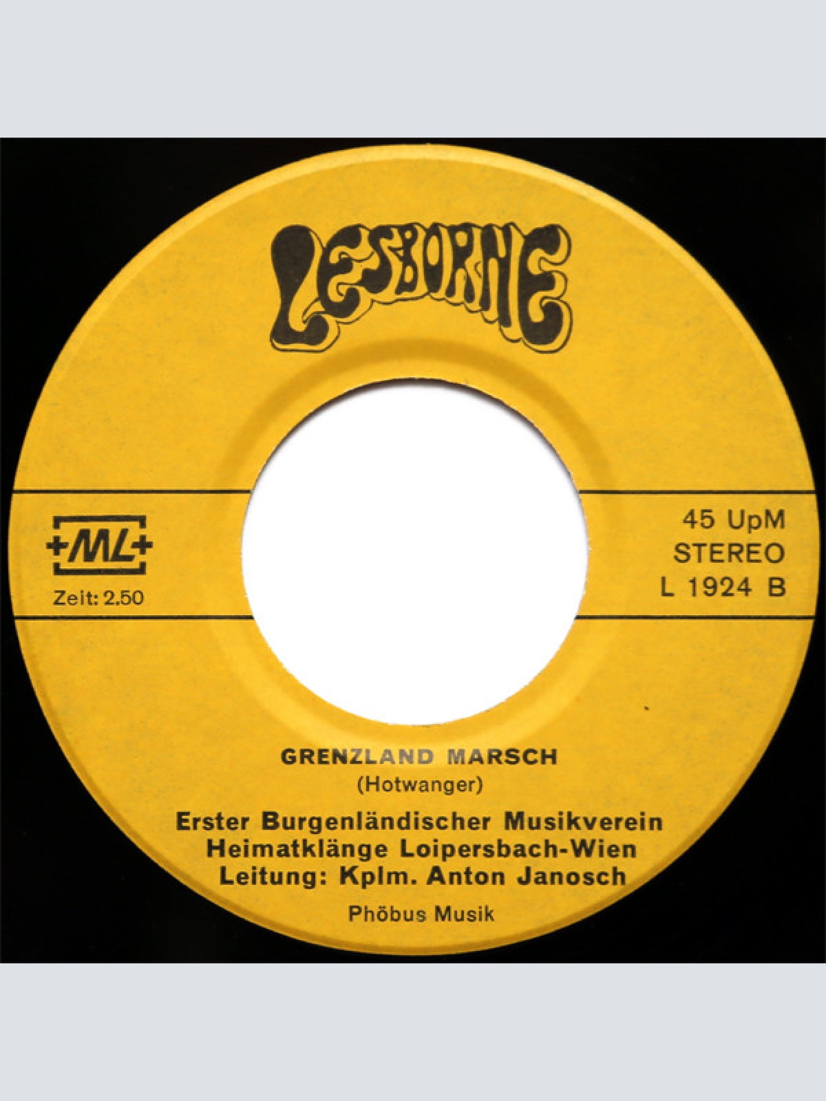 Vinyl / Wulkatal Duo* / 1.Burgenländischer Musikverein «Heimatklänge Loiperbach - Wien»* - Gruss Aus Pöttelsdorf / Grenzland Marsch