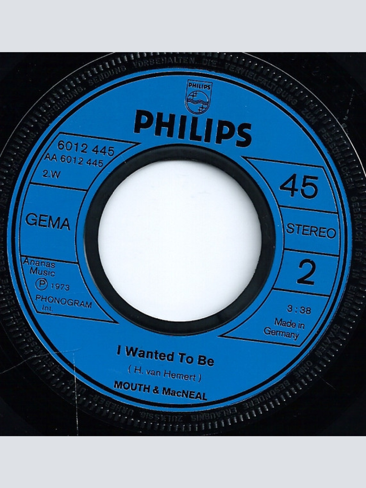 Vinyl / Mouth & MacNeal - Ah! L'Amore