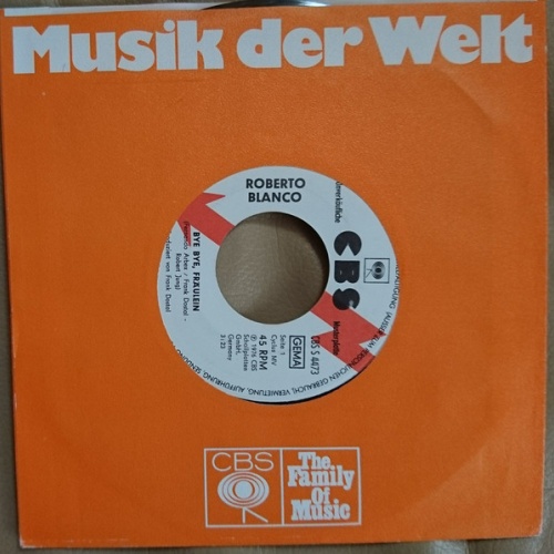 Vinyl / Roberto Blanco - Bye Bye, Fräulein