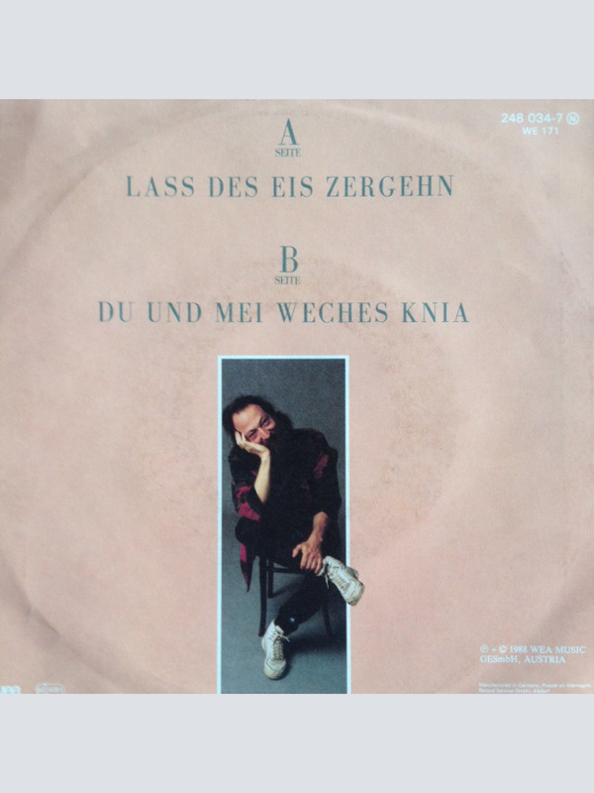 Vinyl / Roland Neuwirth - Lass Des Eis Zergehn