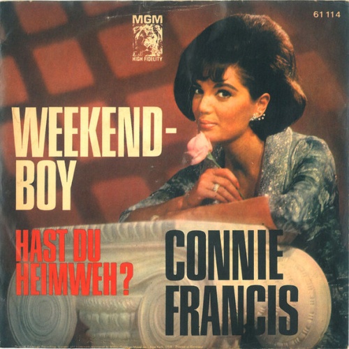 Vinyl / Connie Francis - Weekend-Boy / Hast Du Heimweh