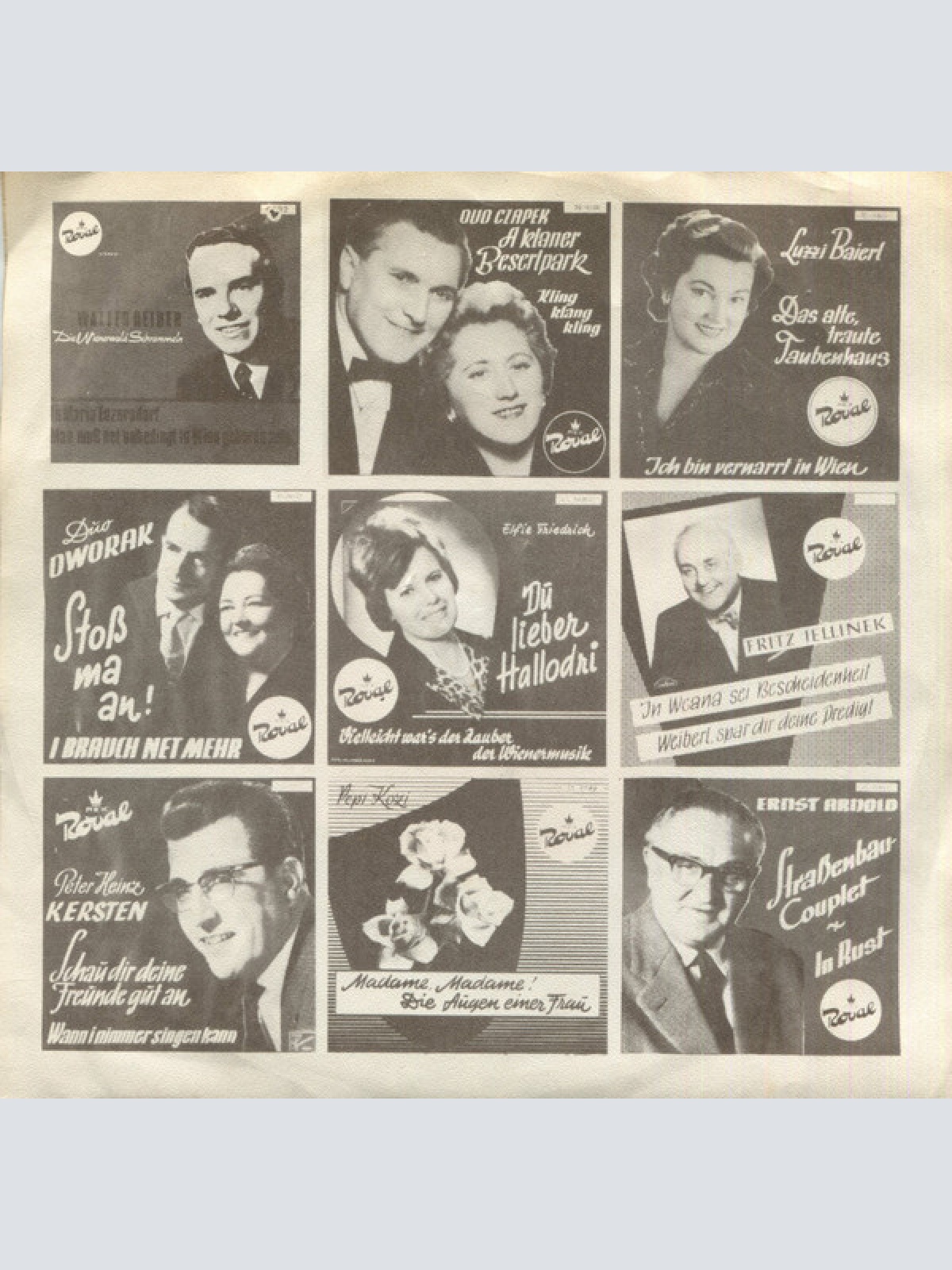 Vinyl / Eva Oskera - Mein Glückstag / I Streit Sogar Mit'm Teufel