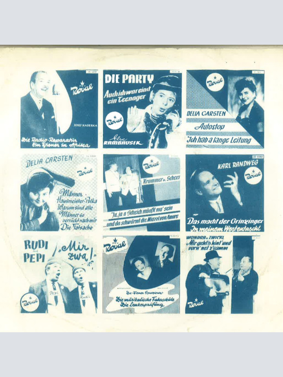 Vinyl / Gerti Hruby - Im Leben Geht Nicht Alles So...