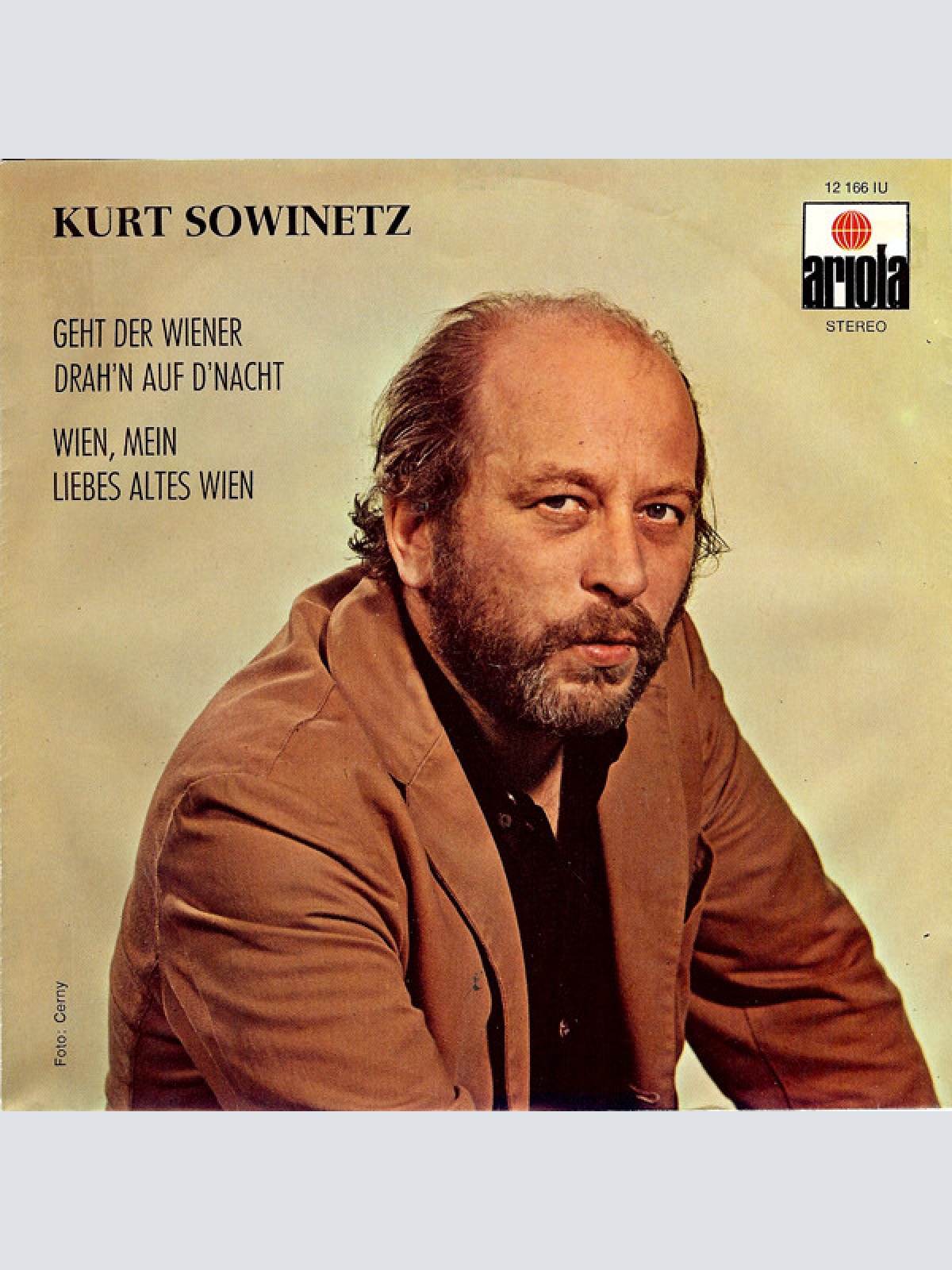 Vinyl / Kurt Sowinetz - Geht Der Wiener Drah'n Auf D'Nacht / Wien, Mein Liebes Altes Wien