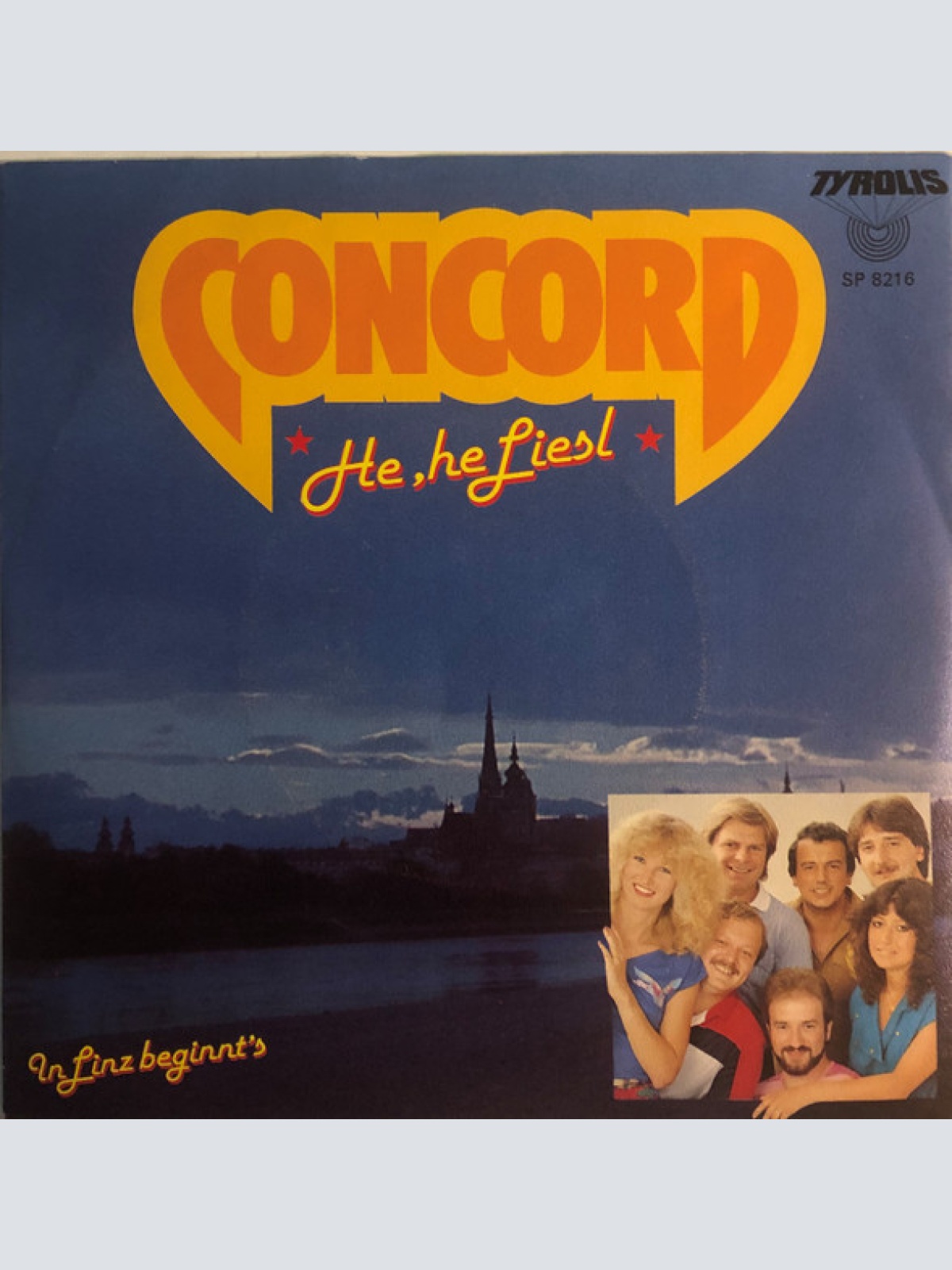 Vinyl / Concord (7) - He, He, He Liesl / In Linz Beginnt's