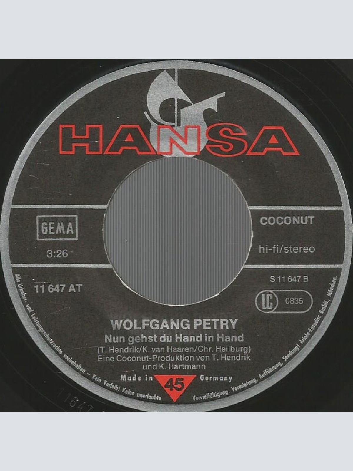 Vinyl / Wolfgang Petry - Ruby