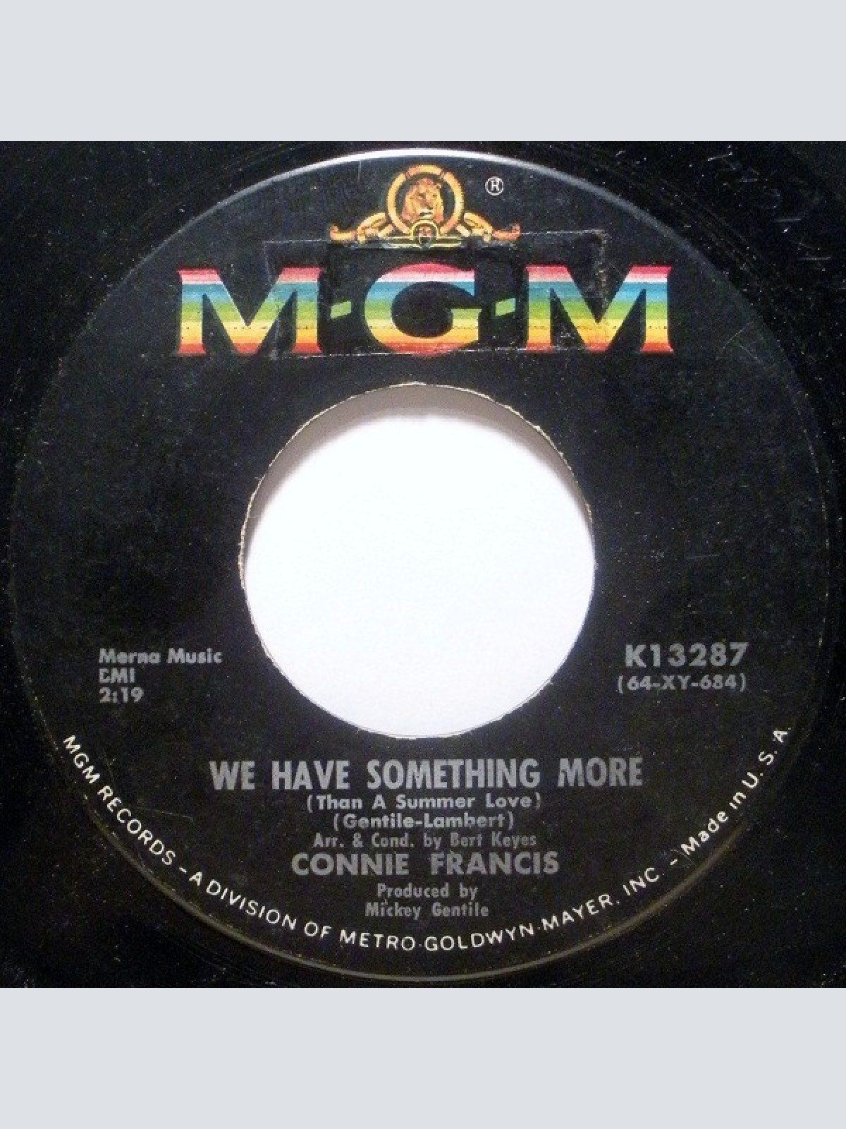 Vinyl / Connie Francis - Don't Ever Leave Me