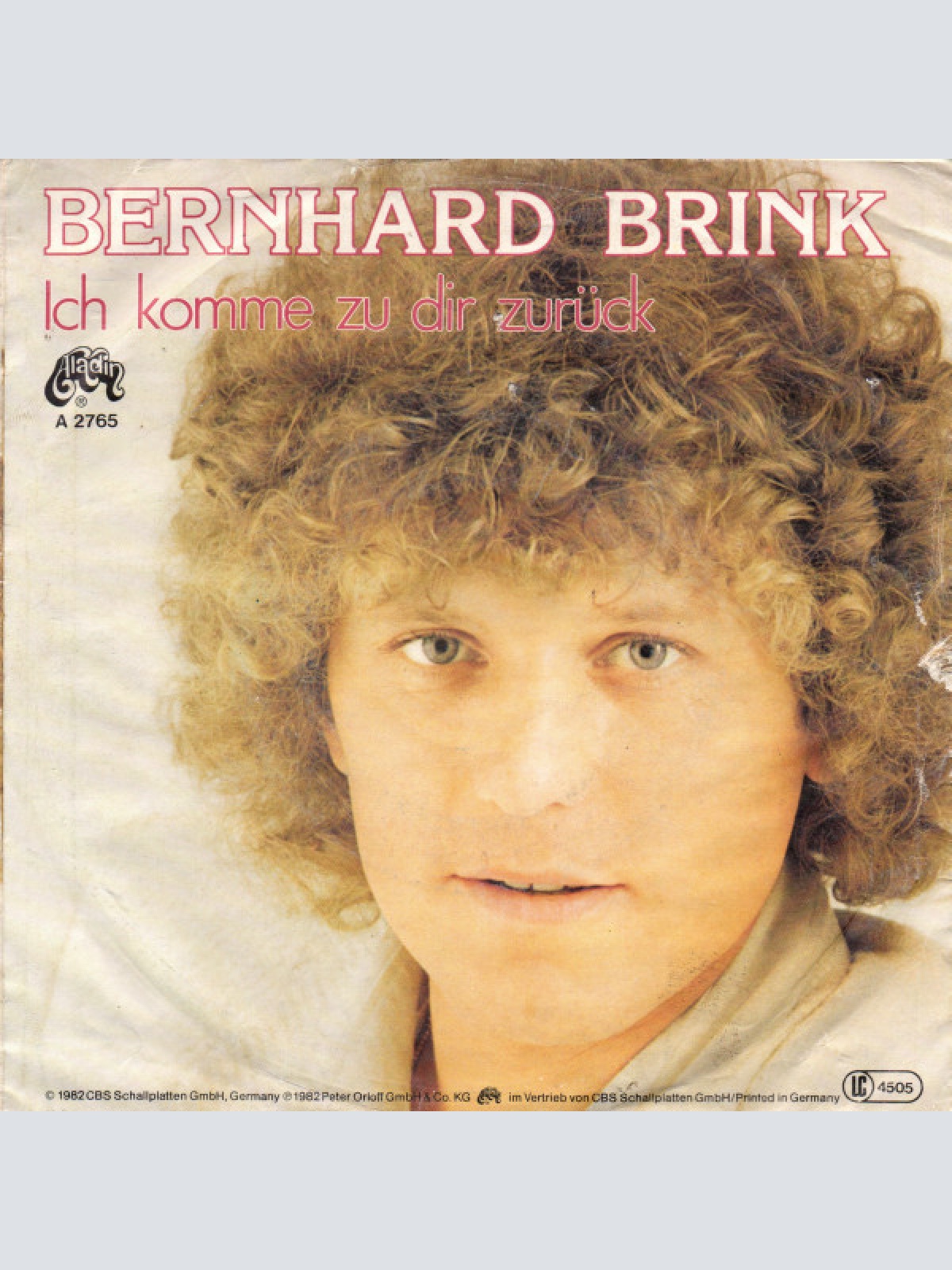 Vinyl / Bernhard Brink - Ich Komme Zu Dir Zurück / Wenn Du Jemals Frierst