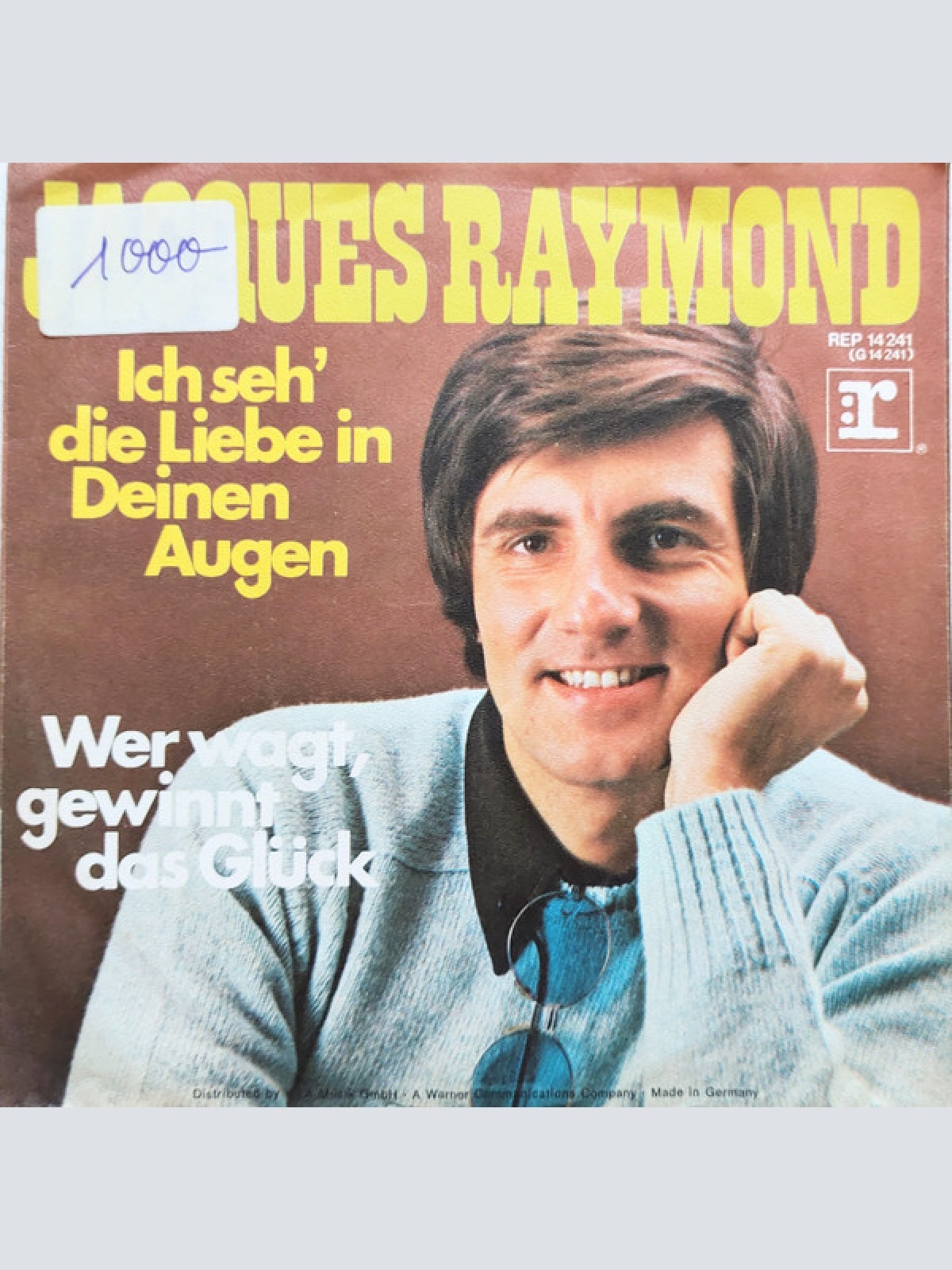Vinyl / Jacques Raymond - Ich Seh' Die Liebe In Deinen Augen