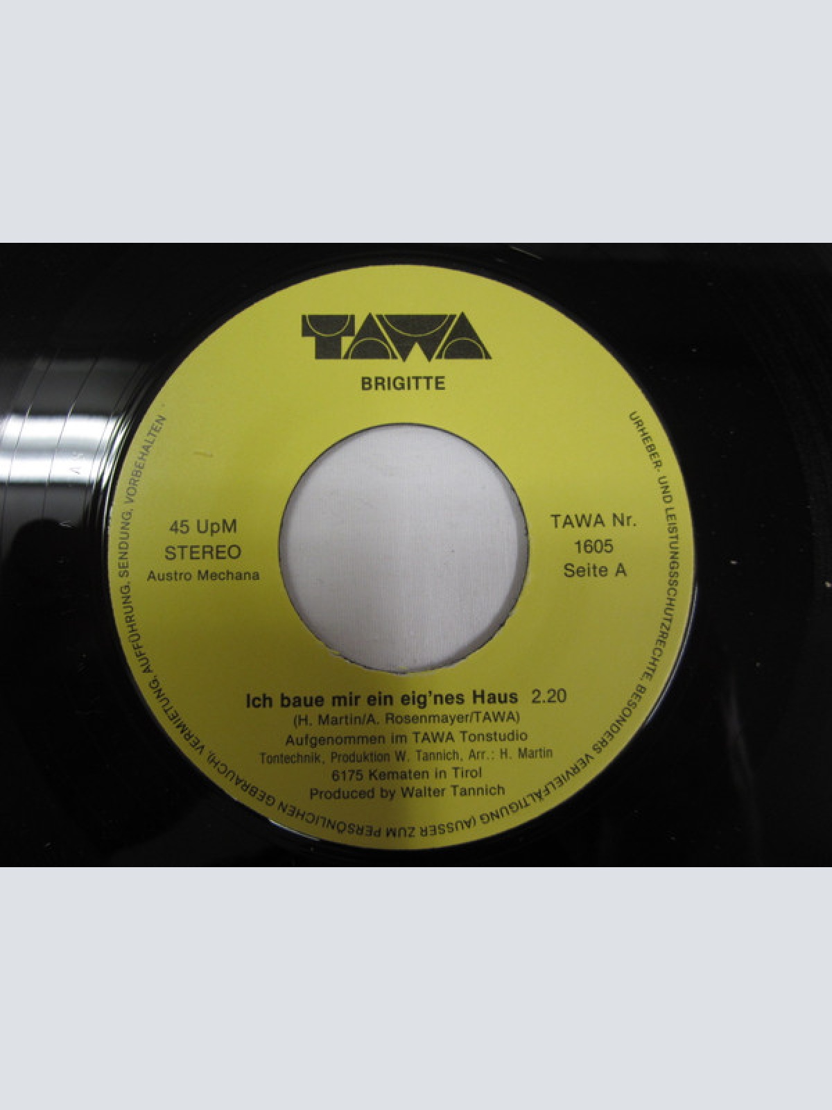 Vinyl / Brigitte (23) - Ich Baue Mir Ein Eig'nes Haus / Bunte Träume