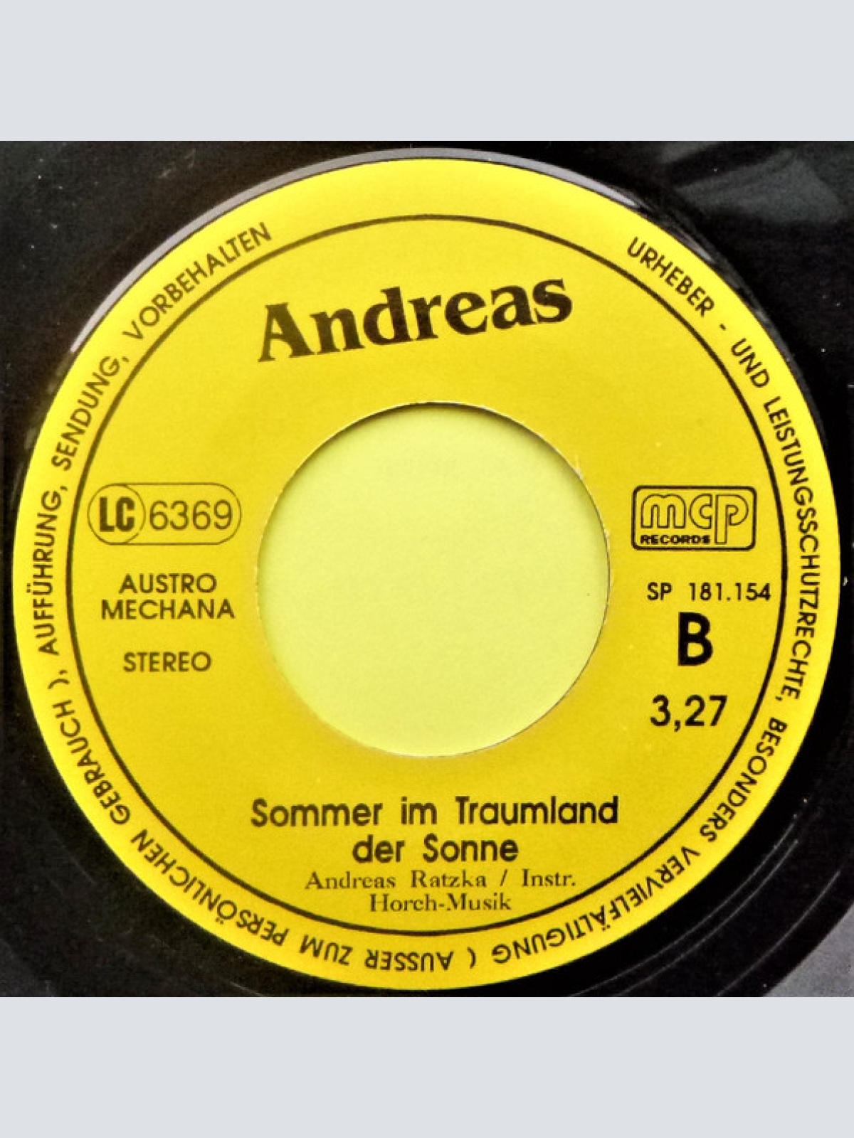 Vinyl / Andreas* - Non Stop Im Traumschiff