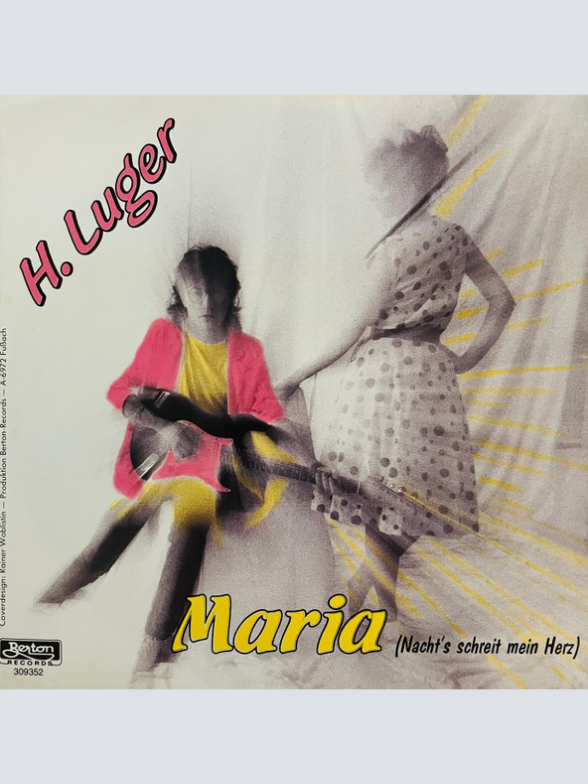Vinyl / H. Luger* - Maria (Nacht‘s Schreit Mein Herz)