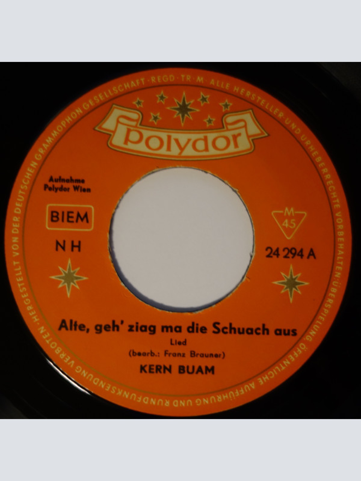 Vinyl / Die Kern Buam - Alte, Geh' Ziag Ma Die Schuach Aus