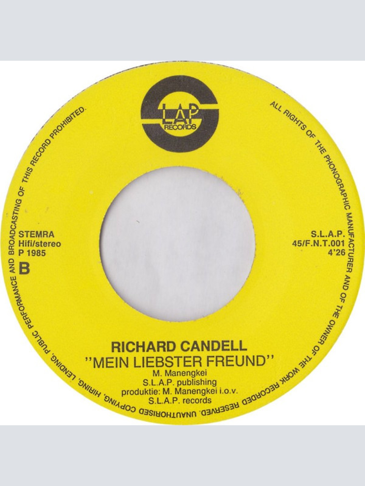 Vinyl / Richard Candell - Gypsy Mama