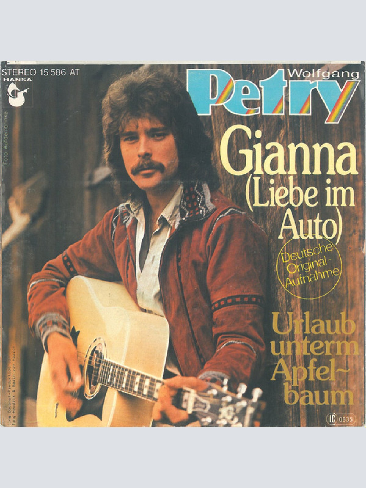 Vinyl / Wolfgang Petry - Gianna (Liebe Im Auto)