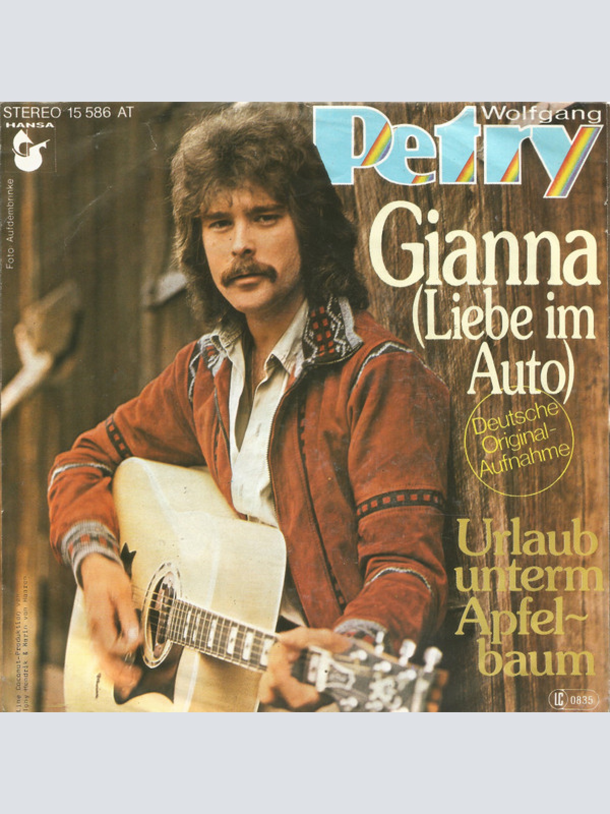 Vinyl / Wolfgang Petry - Gianna (Liebe Im Auto)