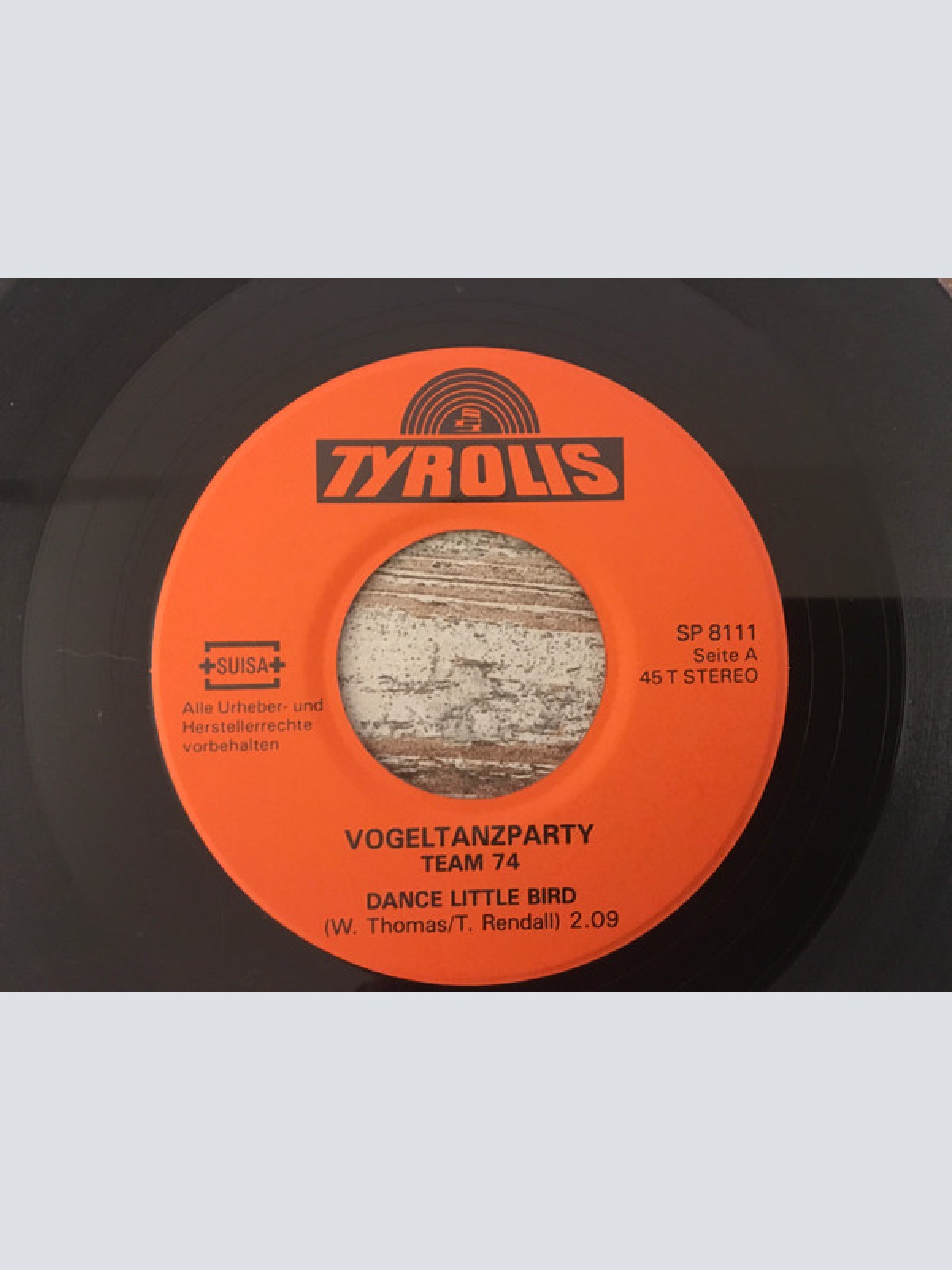 Vinyl / Team 74 - Vogeltanz Party