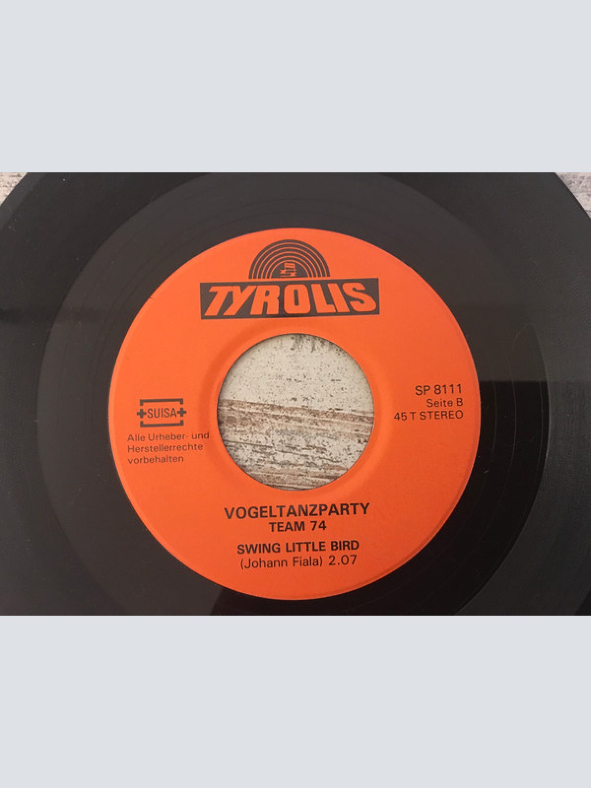 Vinyl / Team 74 - Vogeltanz Party