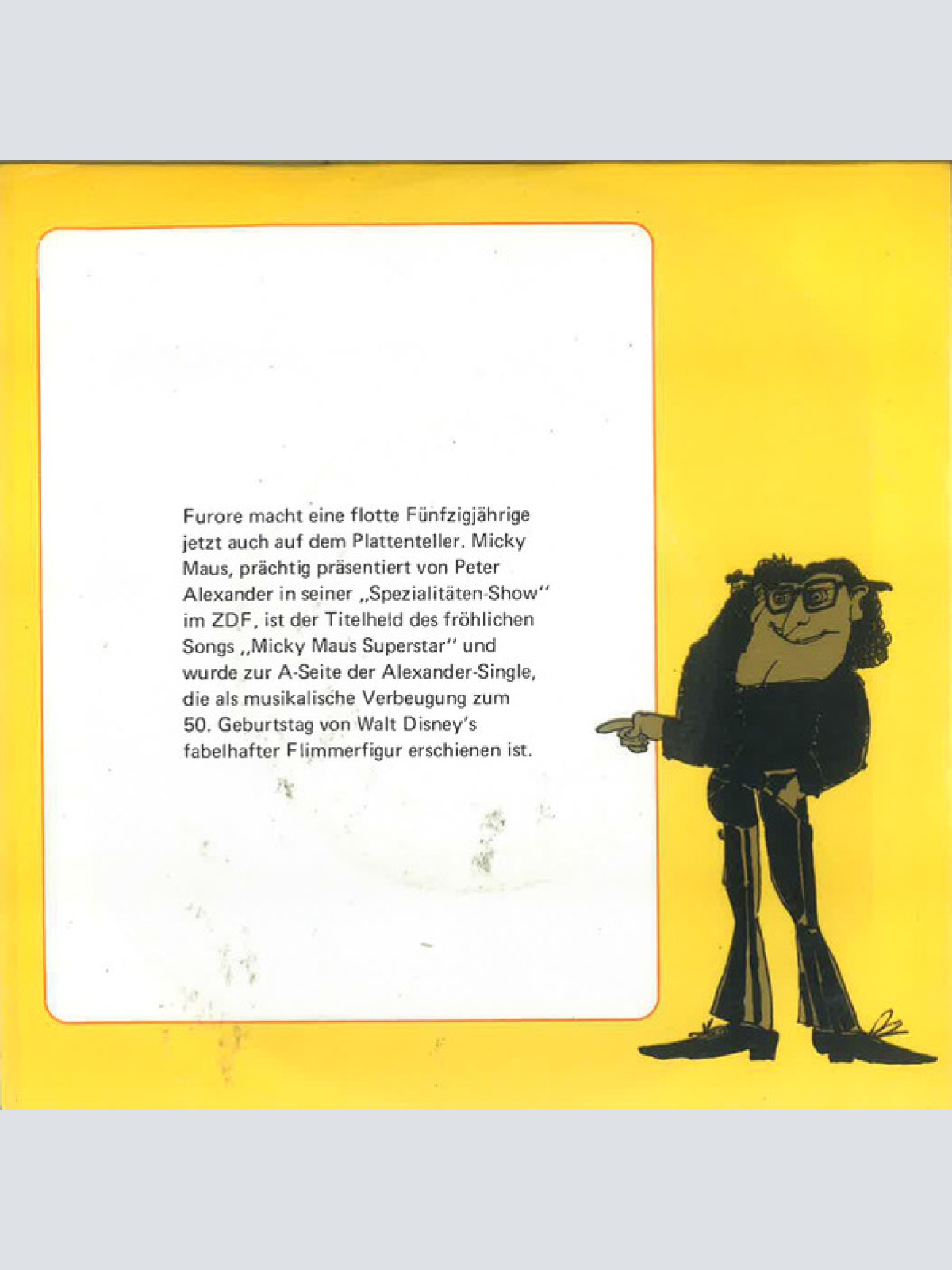 Vinyl / Peter Alexander - Happy Birthday Micky Maus