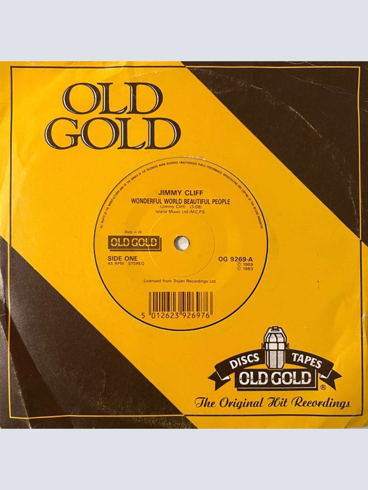 Vinyl / Jimmy Cliff / Dandy Livingstone - Wonderful World Beautiful People / Suzanne Beware Of The Devil