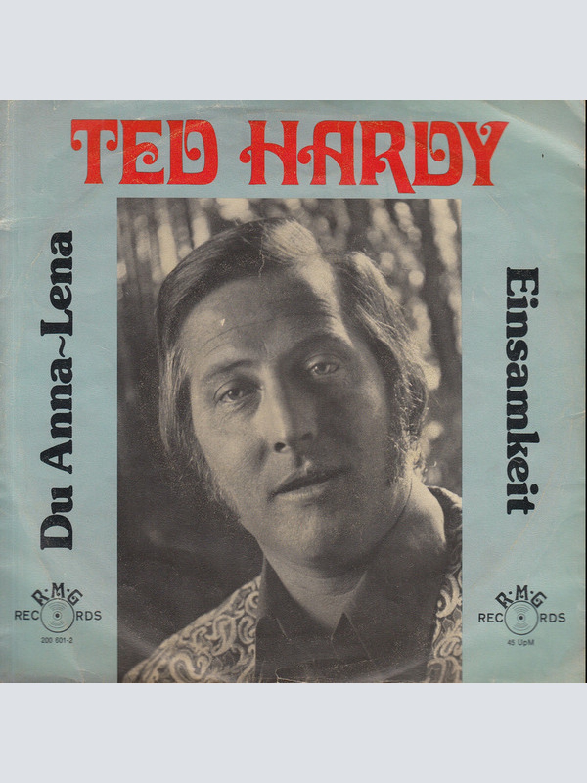 Vinyl / Ted Hardy - Du Anna-Lena / Einsamkeit
