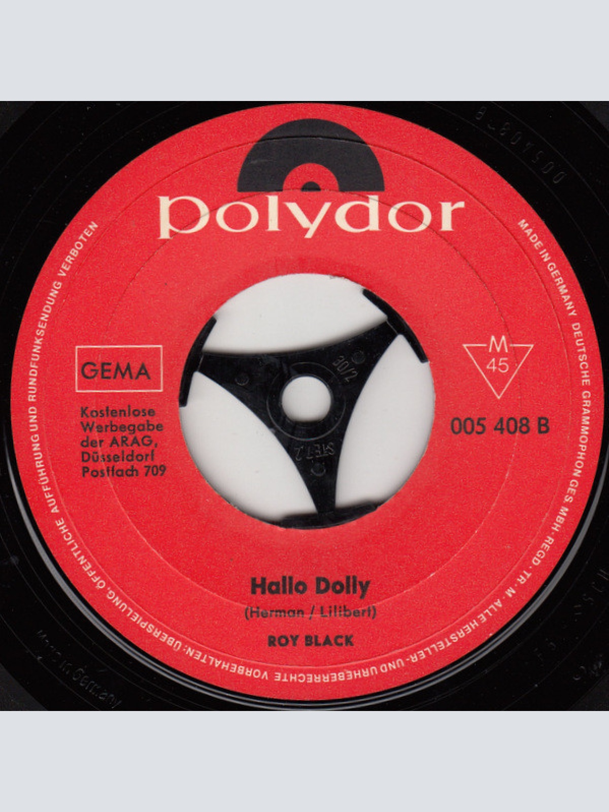 Vinyl / Roy Black - Rot Ist Dein Mund / Hallo Dolly