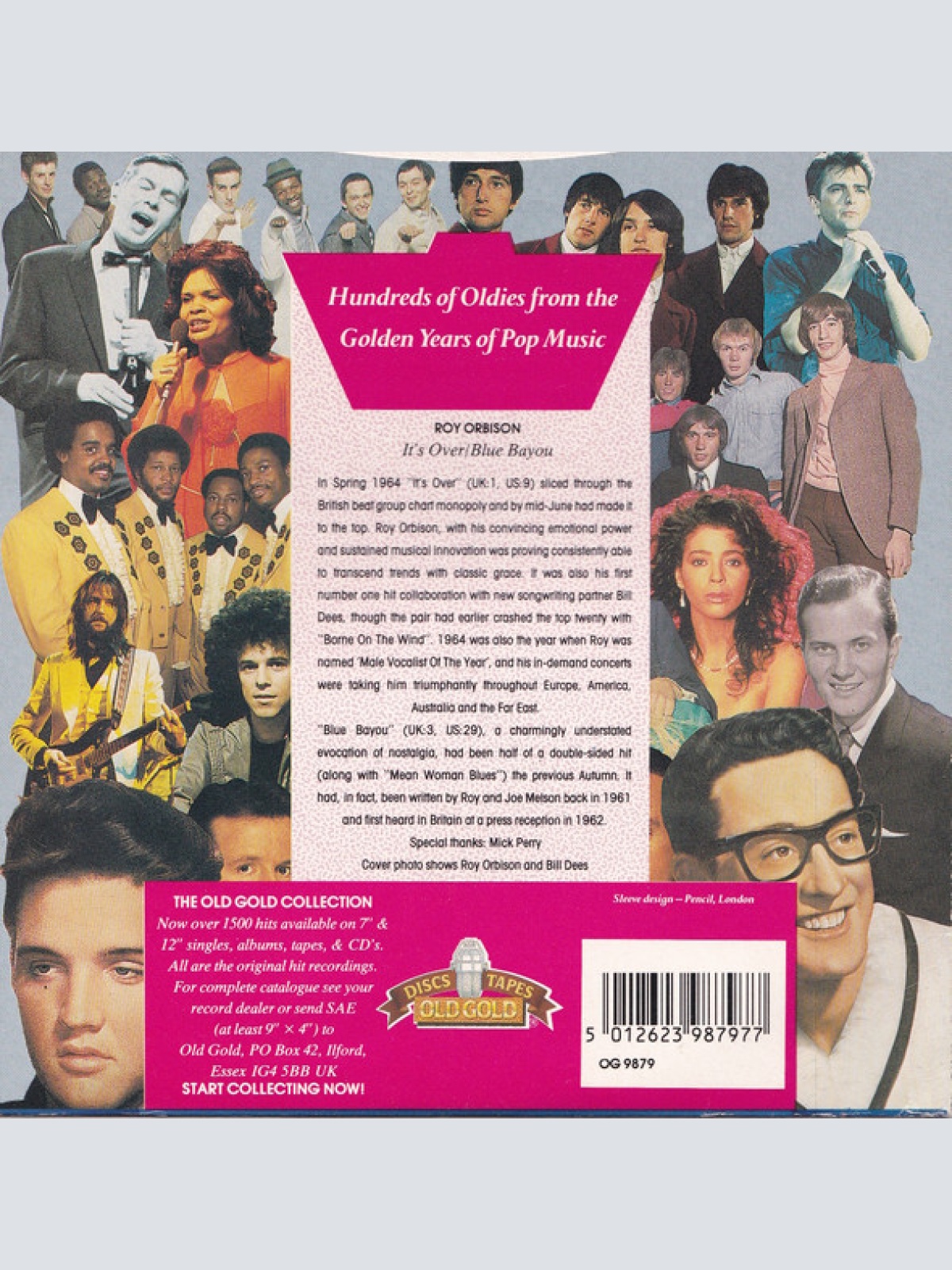 Vinyl / Roy Orbison - It's Over