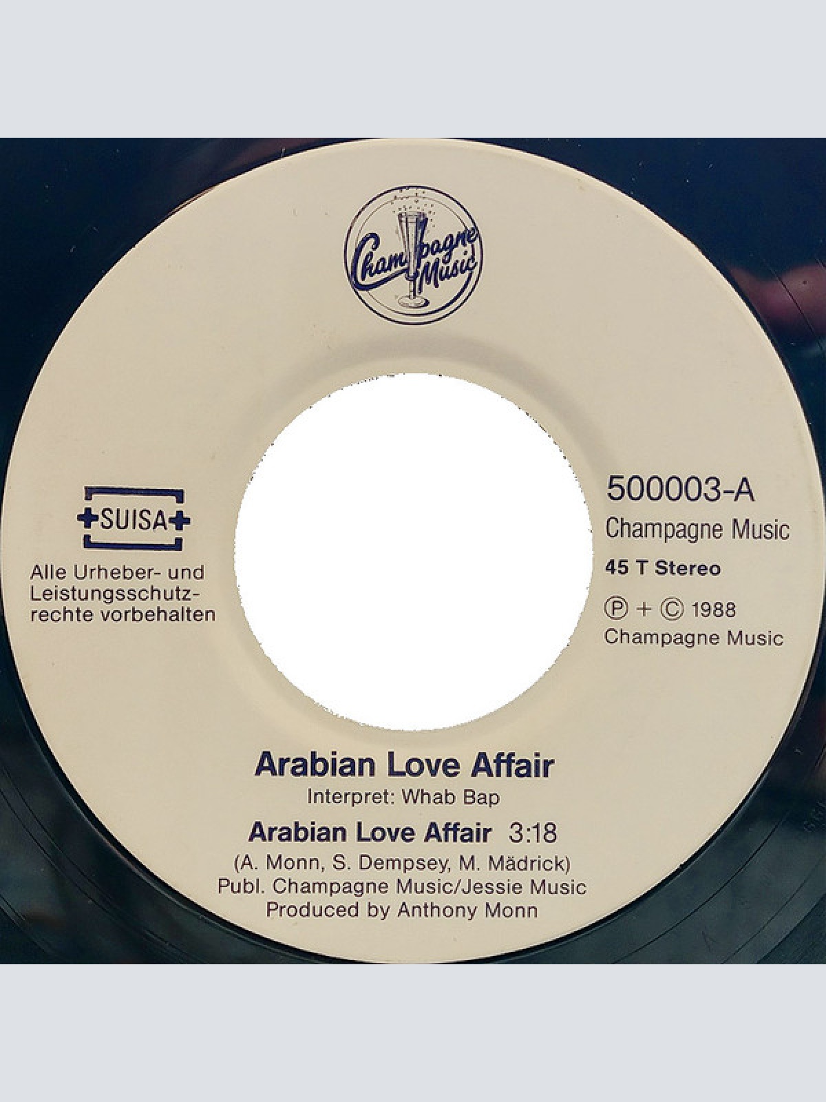 Vinyl / Whab Bab - Arabian Love Affair