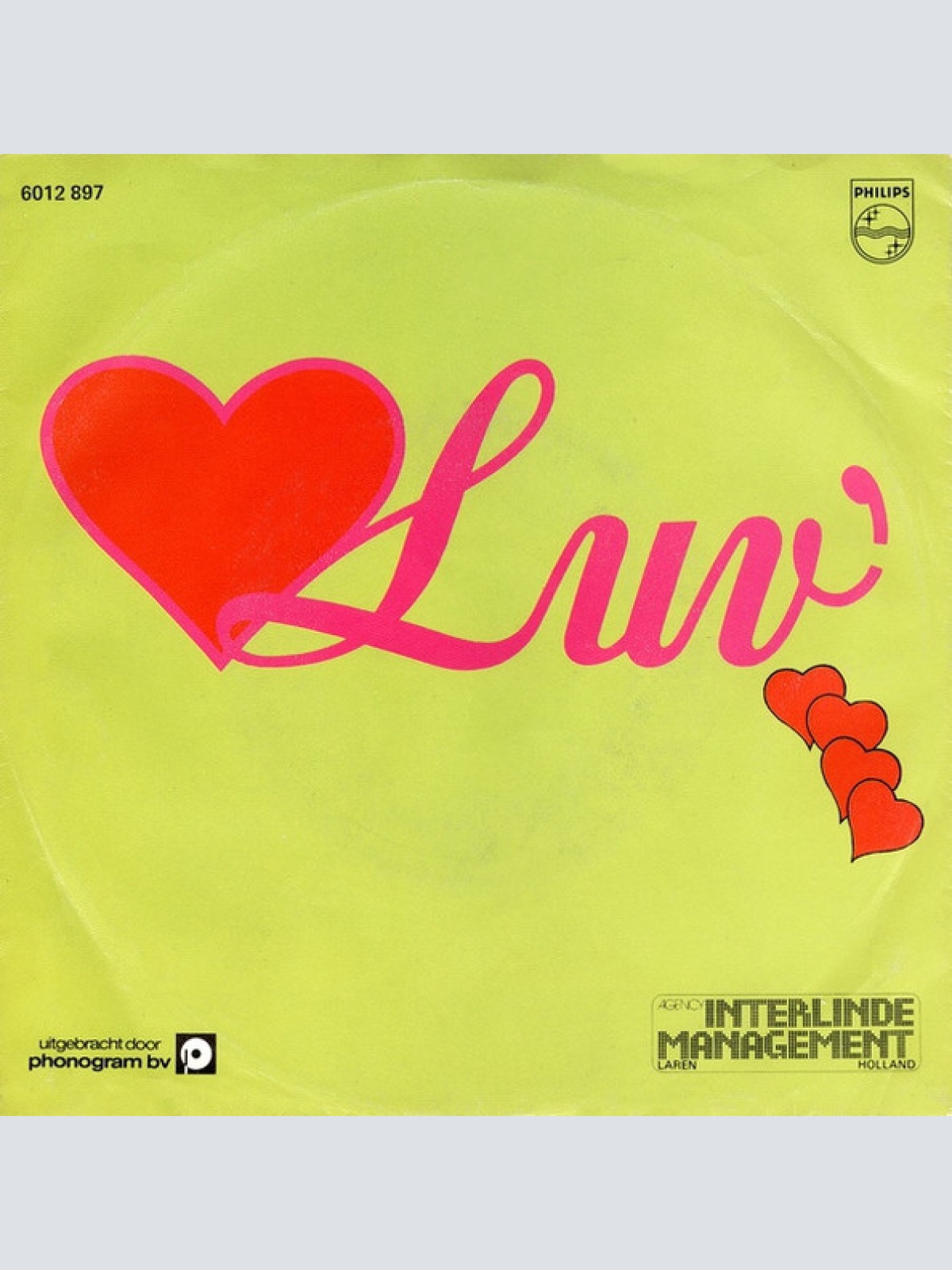 Vinyl / Luv' - Casanova